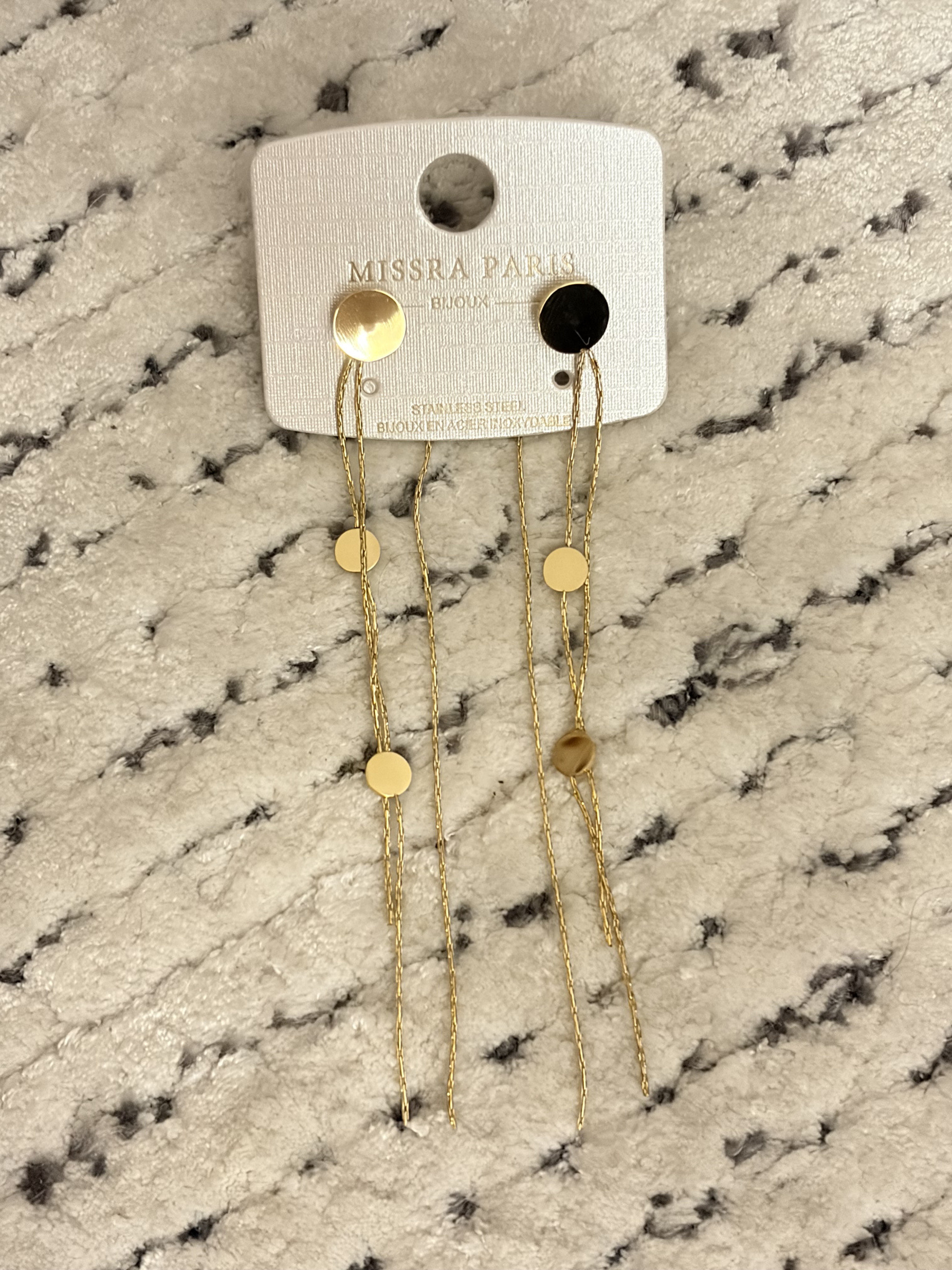 Mayorista Missra Paris - Pendientes de acero inoxidable