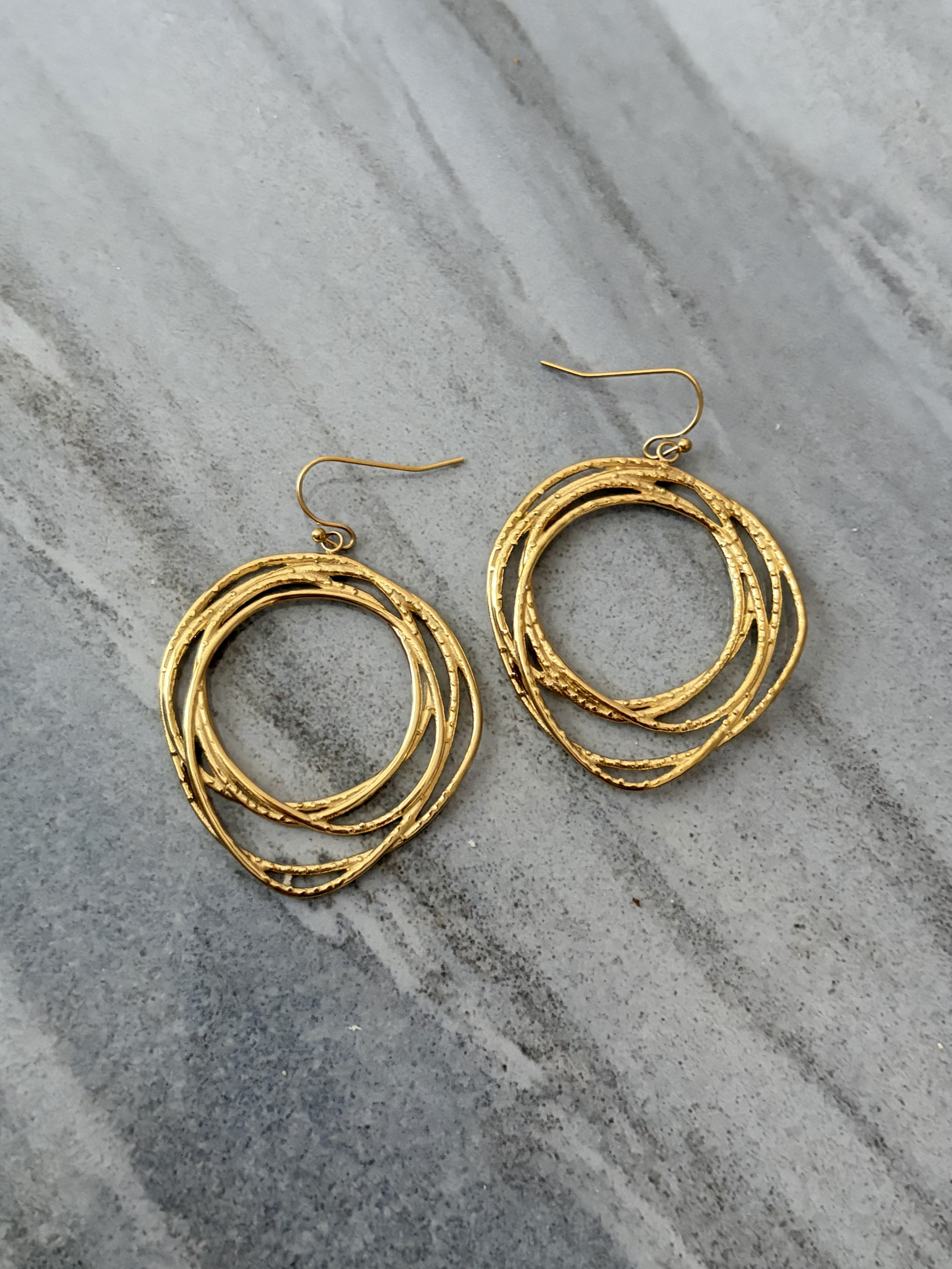 Grossiste Missra Paris - Boucles d'oreilles en acier inoxydable