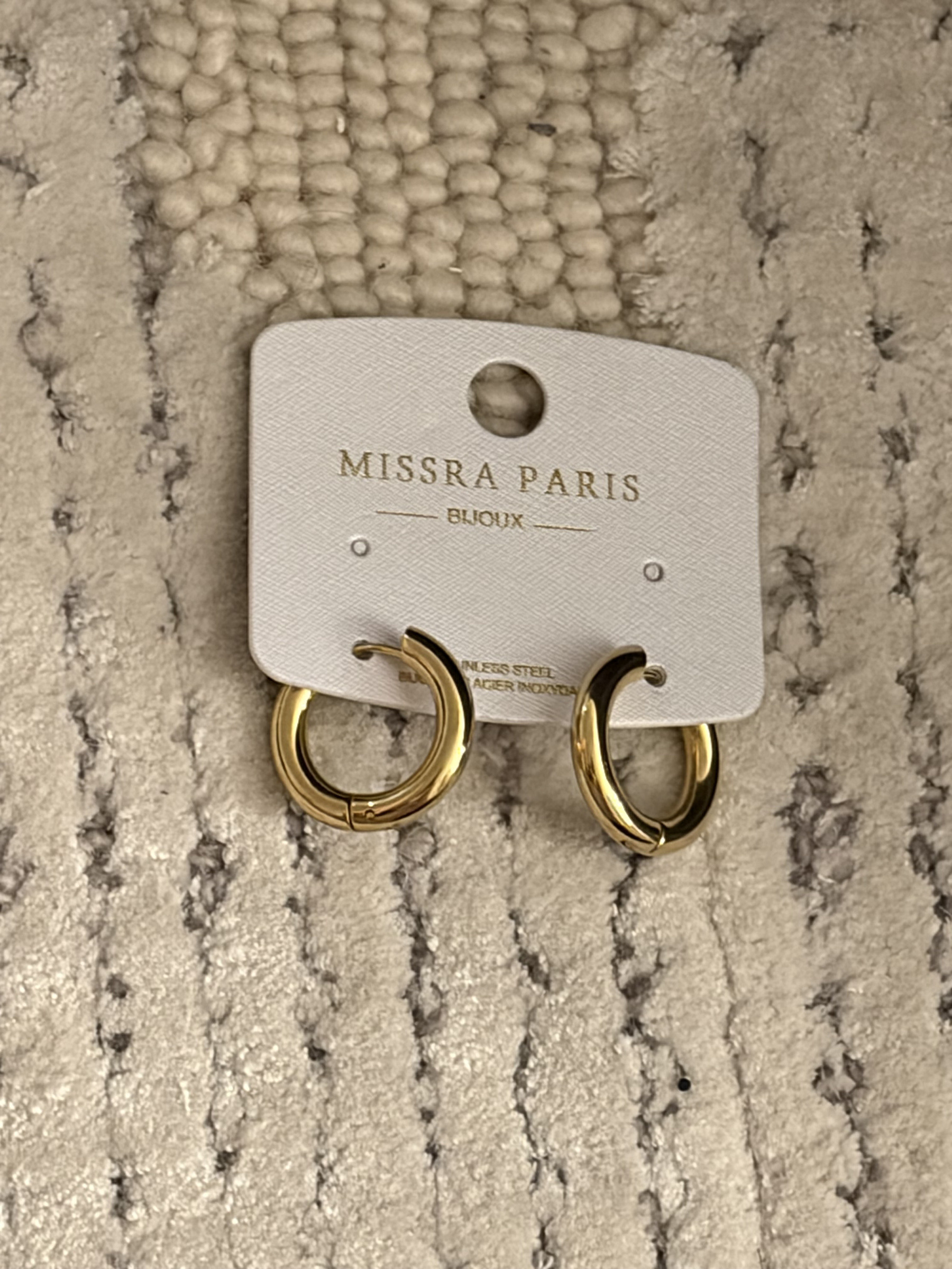 Mayorista Missra Paris - Pendientes de acero inoxidable