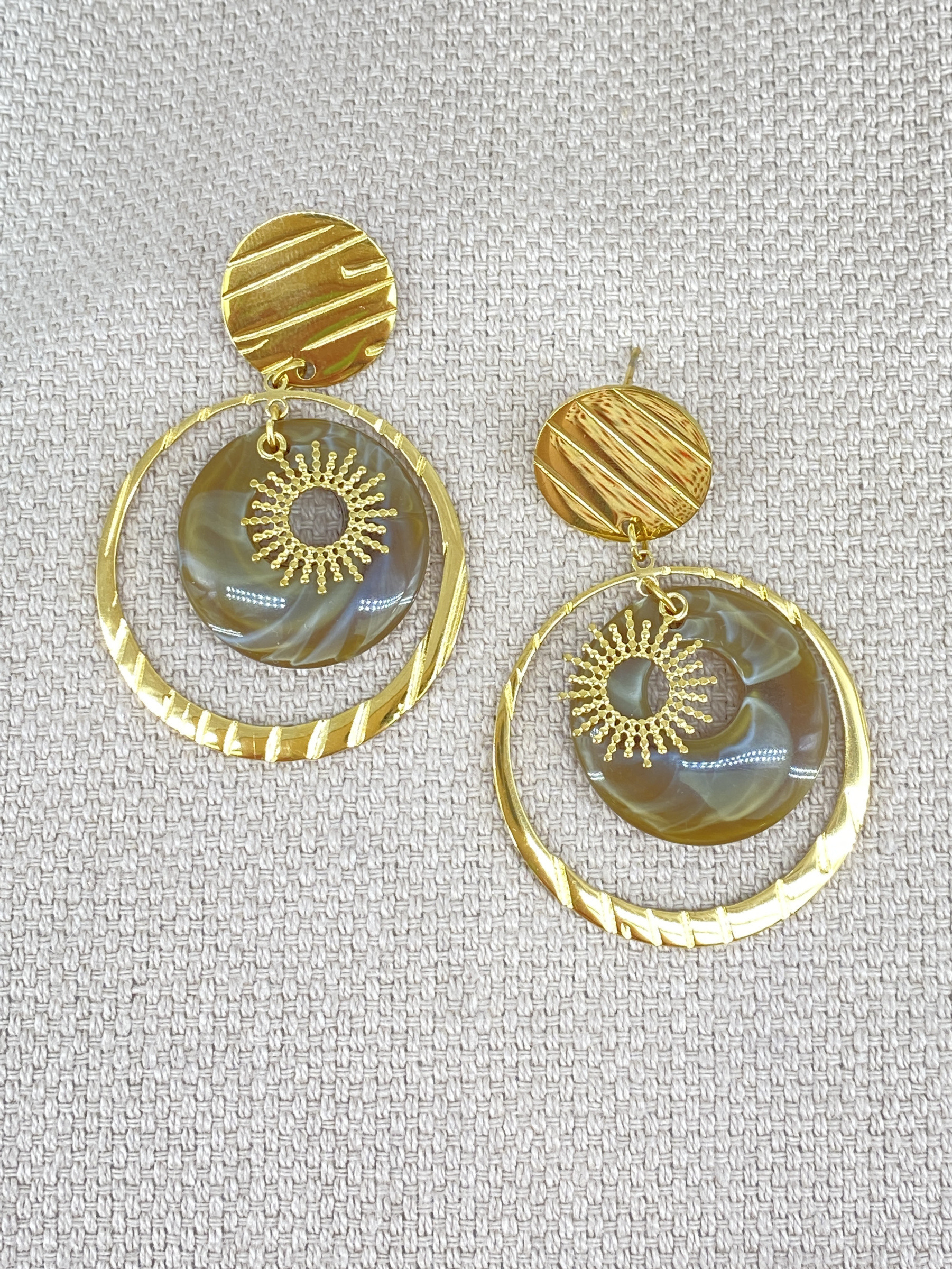 Grossiste Missra Paris - Boucles d'oreilles en acier inoxydable