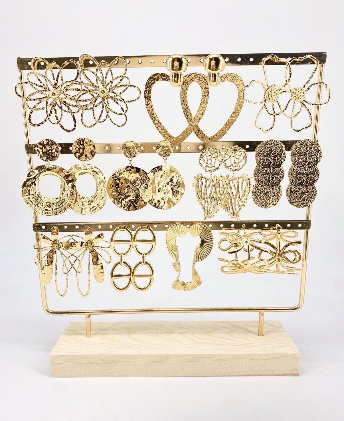 Mayorista Missra Paris - CONJUNTO DE PENDIENTES DE ACERO