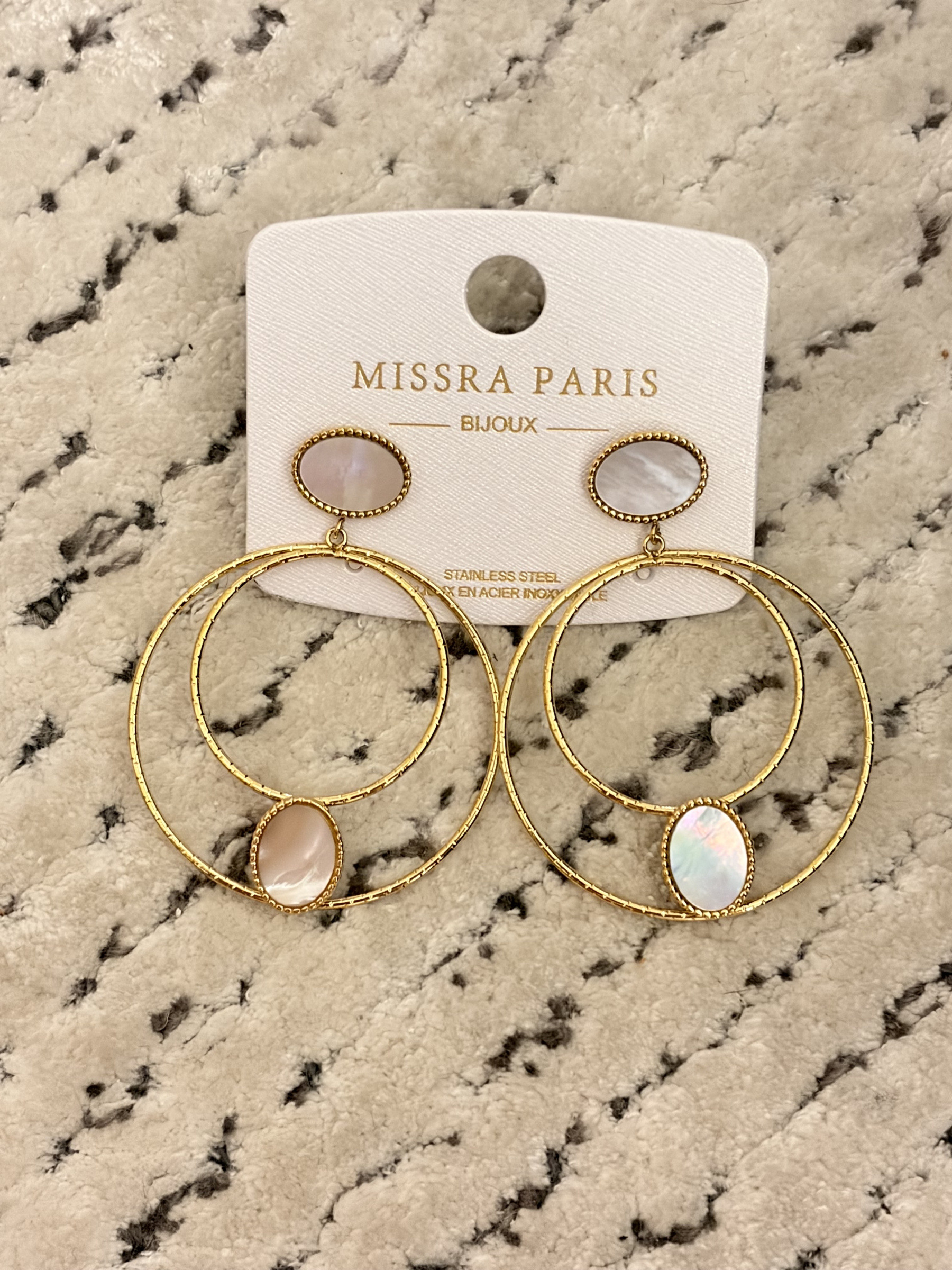 Mayorista Missra Paris - Pendientes de acero inoxidable