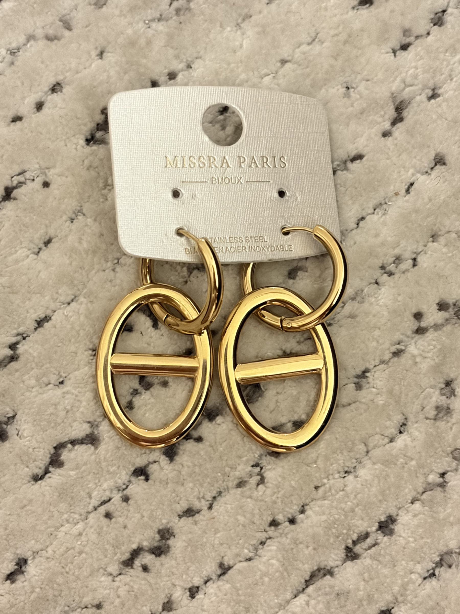Mayorista Missra Paris - Pendientes de acero inoxidable