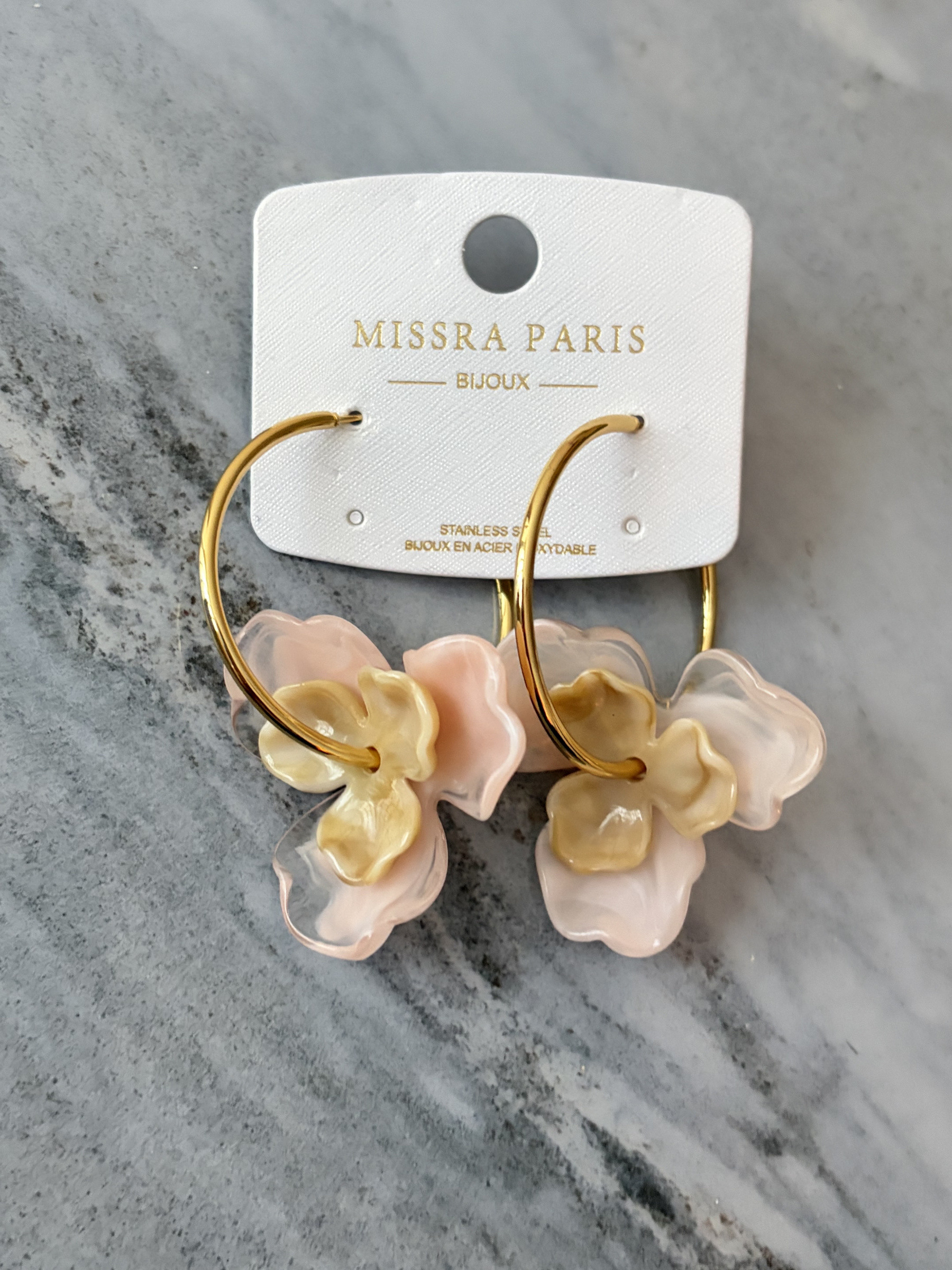 Grossiste Missra Paris - Boucles d'oreilles en acier inoxydable