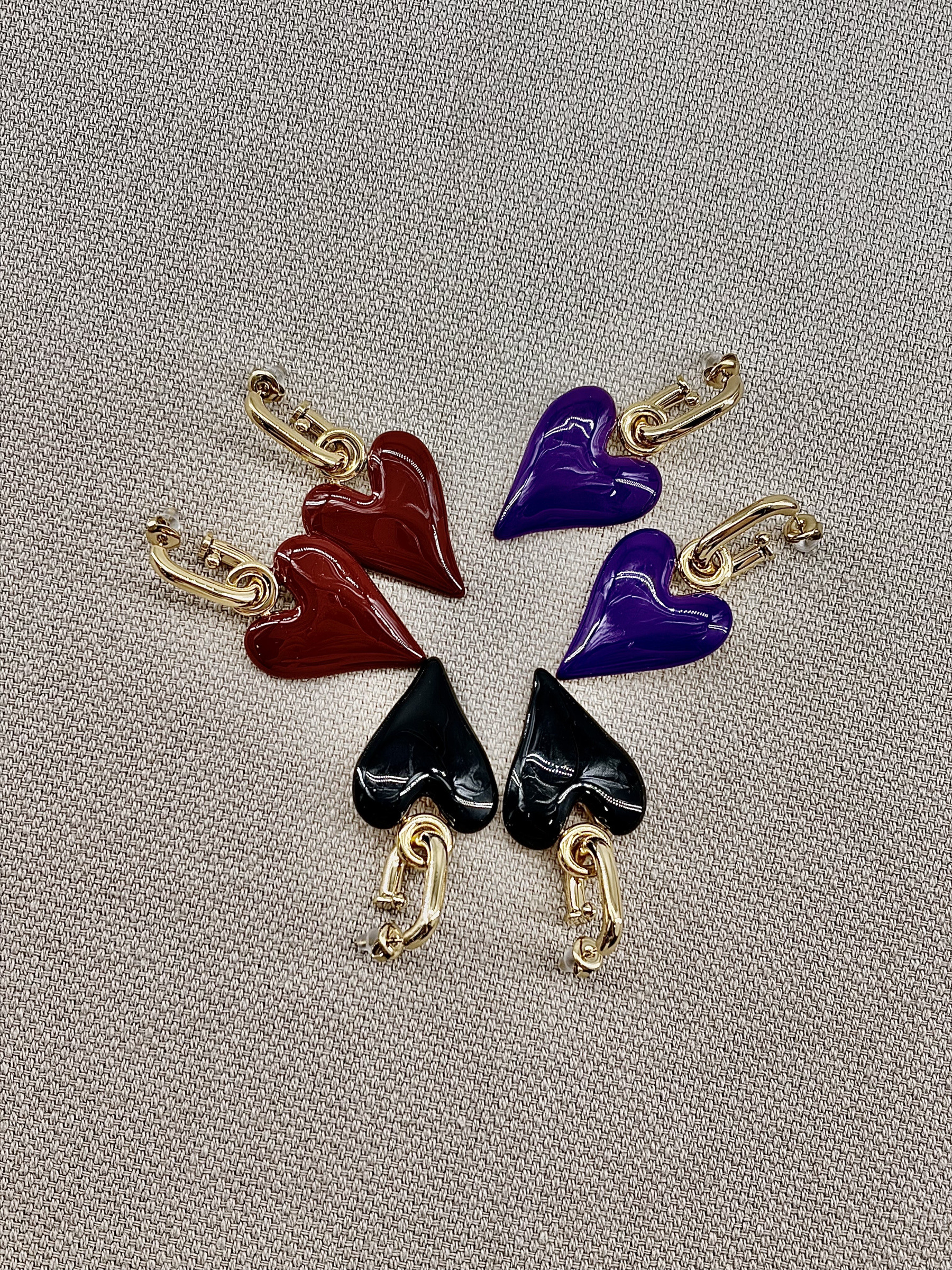 Grossiste Missra Paris - LOT DE 3 BOUCLES D'OREILLES EN ACIER INOXYDABLE