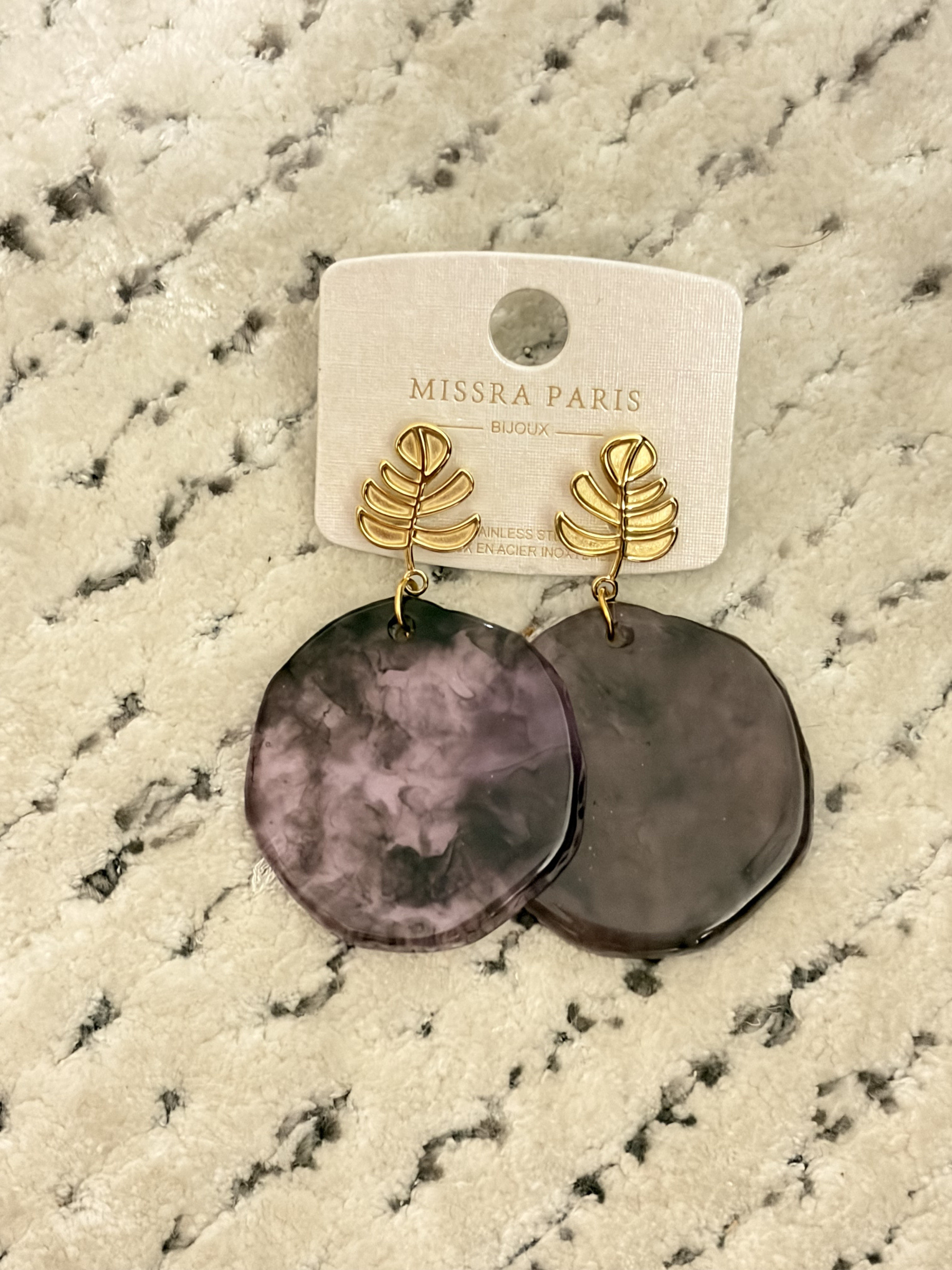 Mayorista Missra Paris - Pendientes de acero inoxidable