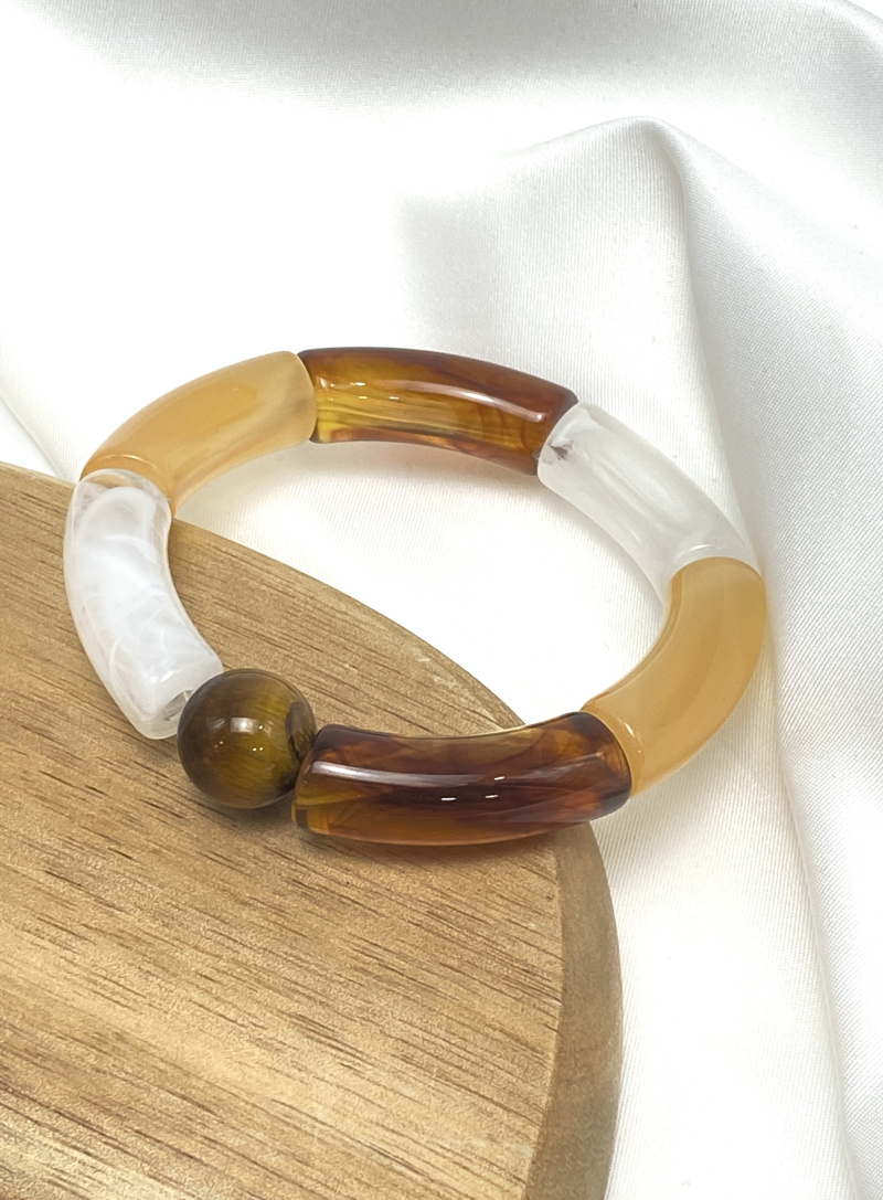 Grossista Missra Paris - Bracciale in resina acrilica