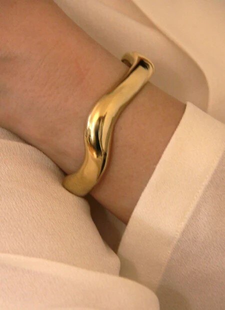 Grossista Missra Paris - BRACCIALE RIGIDO IN ACCIAIO INOX