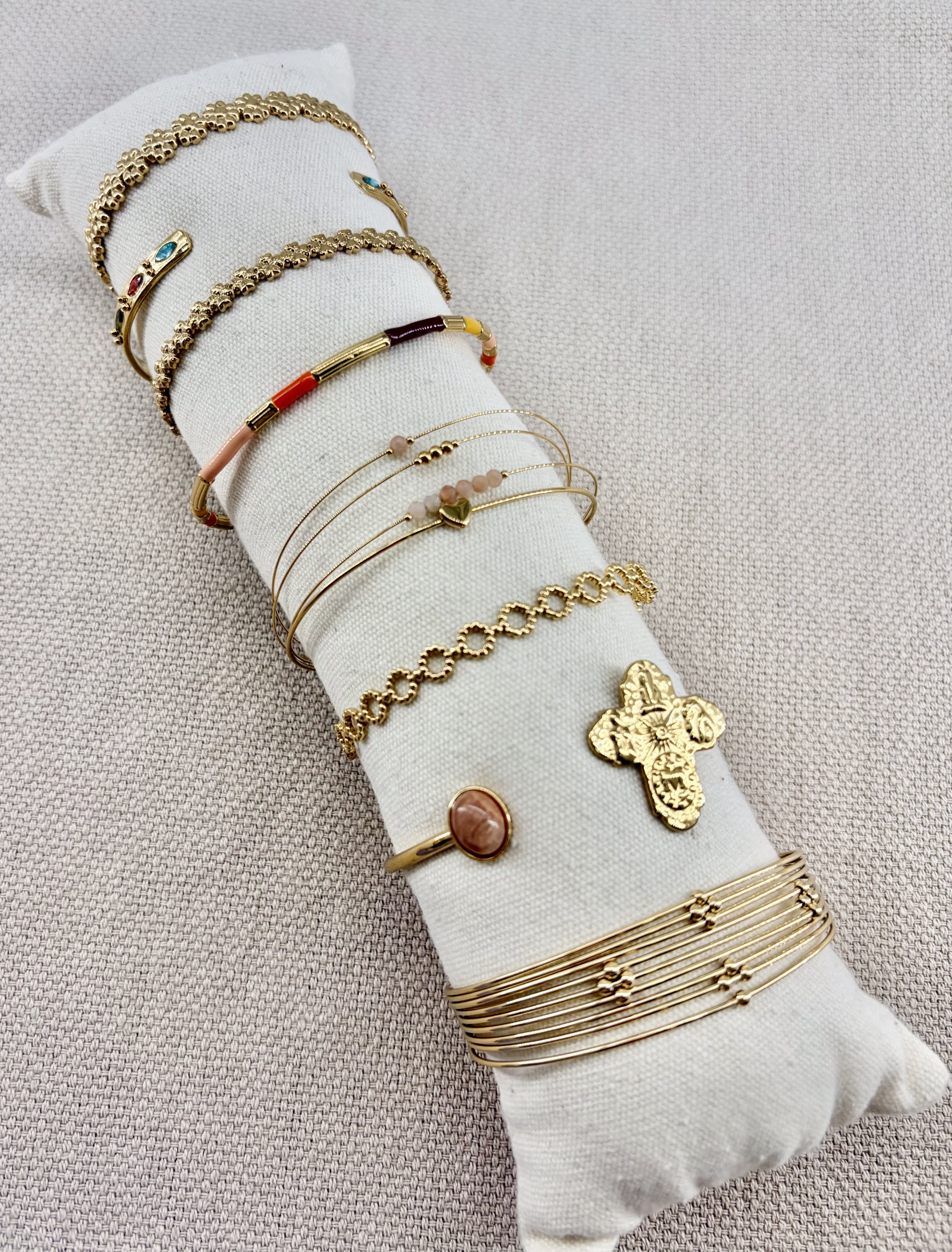Grossiste Missra Paris - LOT DE BRACELETS EN ACIER INOXYDABLE