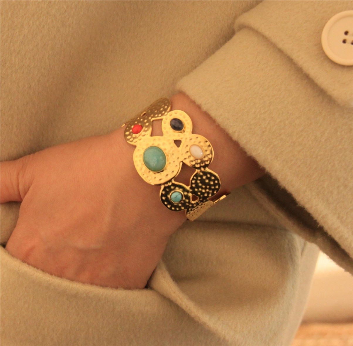 Grossiste Missra Paris - BRACELET JONC EN ACIER INOXYDABLE