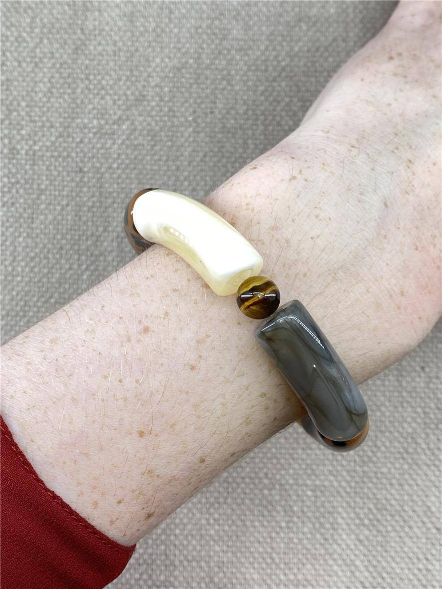 Mayorista Missra Paris - PULSERA DE RESINA ACRÍLICA