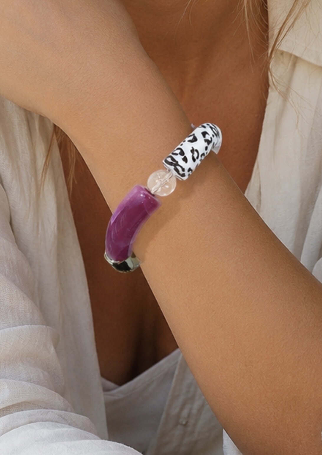 Großhändler Missra Paris - Armband aus Acrylharz