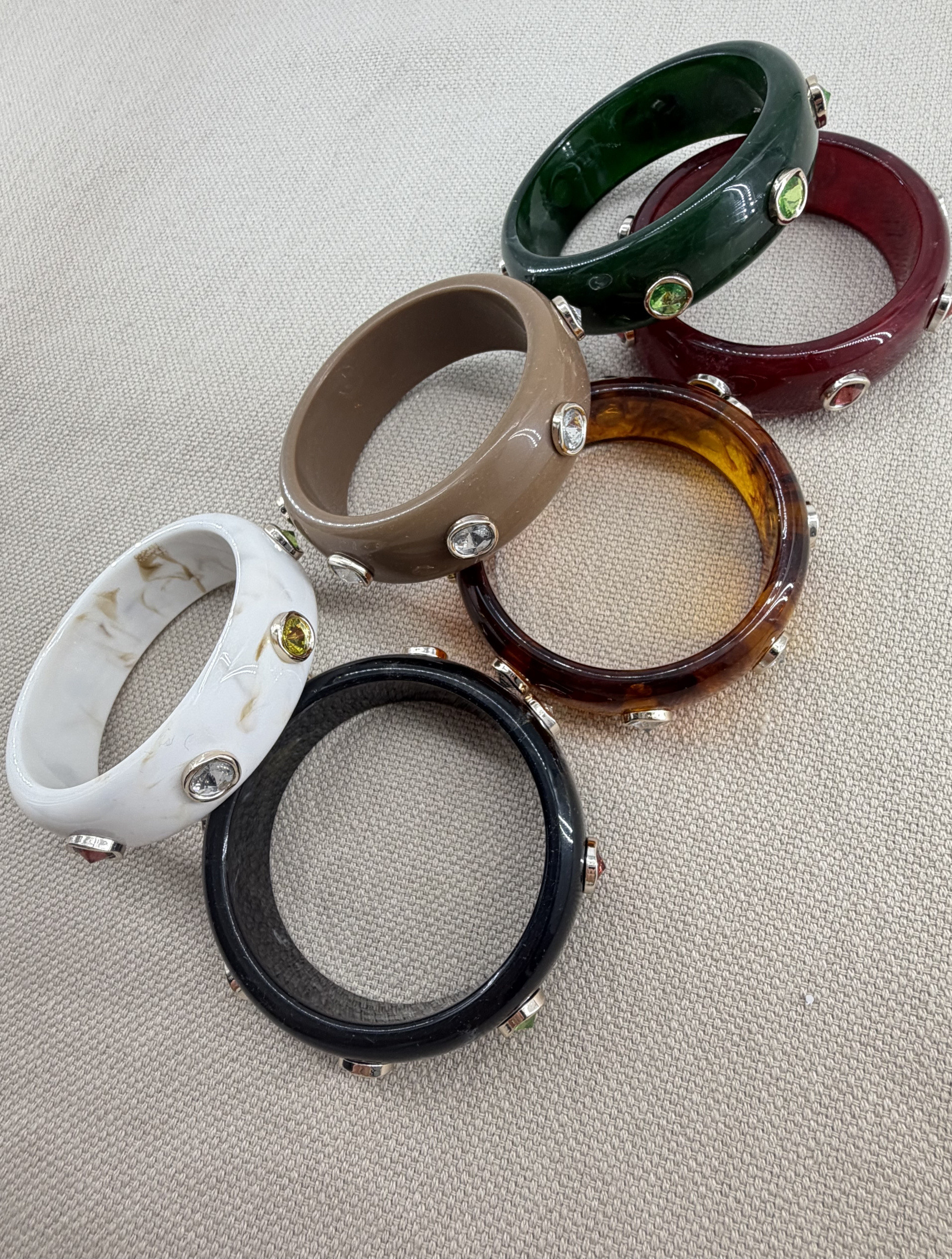 Mayorista Missra Paris - Juego de Pulseras de Resina