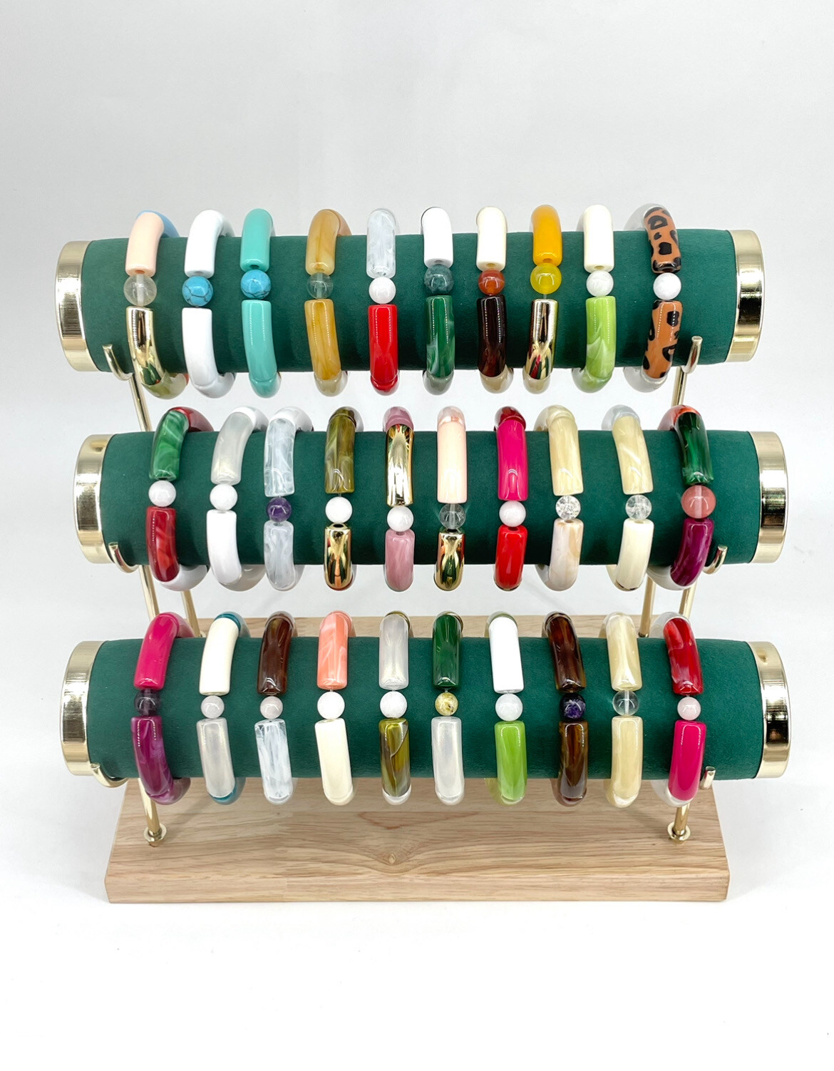 Wholesaler Missra Paris - SET OF ACRYLIC RESIN BRACELET