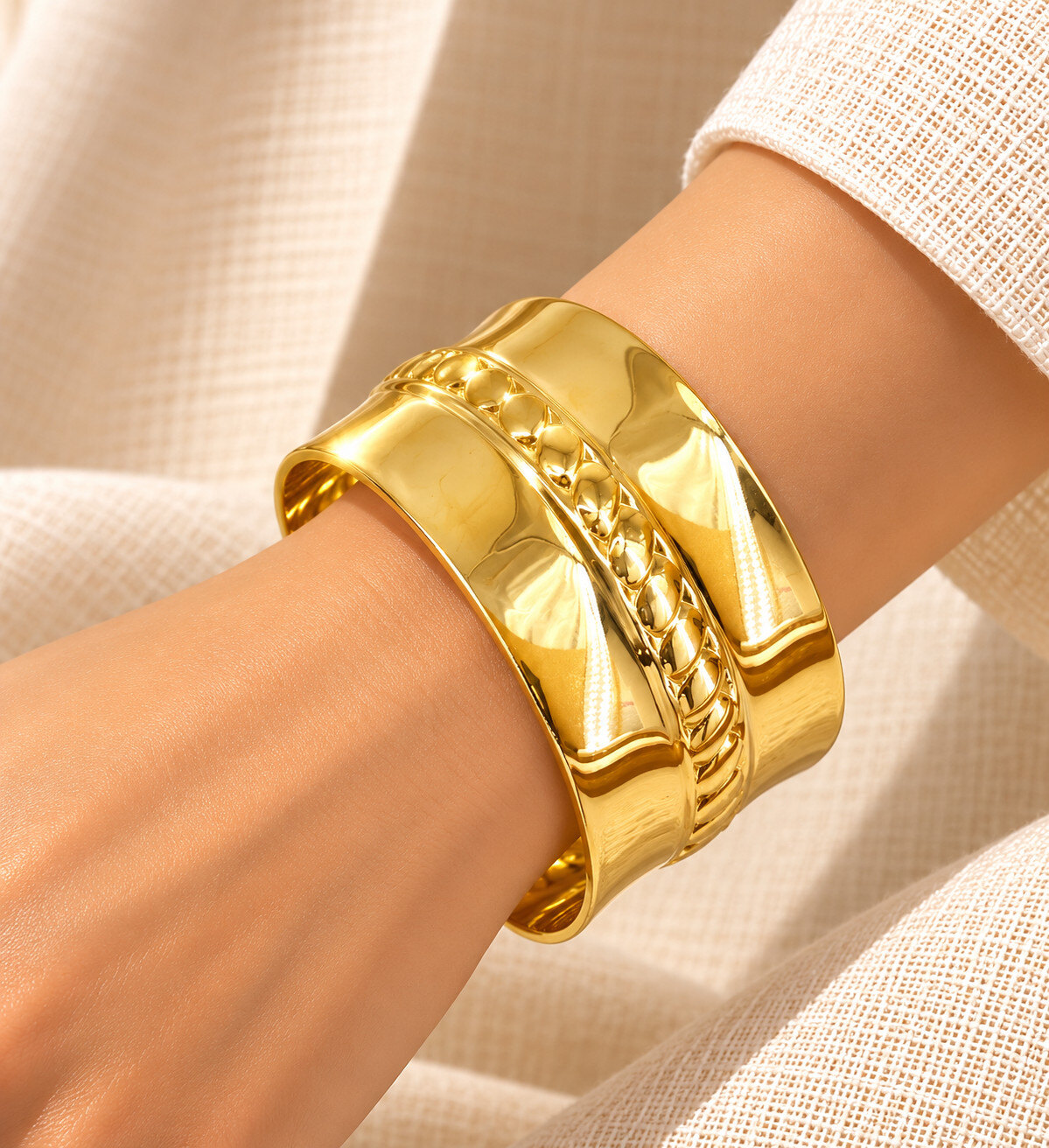 Großhändler Missra Paris - ARMBAND AUS EDELSTAHL