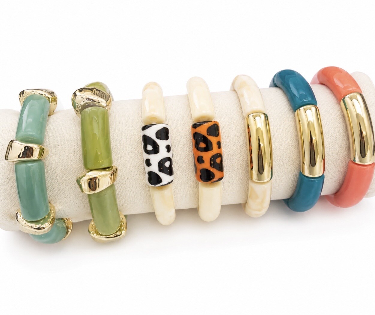 Mayorista Missra Paris - LOTE DE 5 PULSERAS +BOUDDIN GRATIS