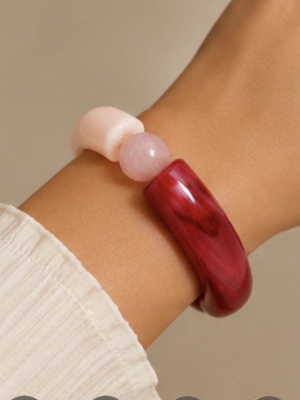 Wholesaler Missra Paris - Acrylic resin bracelet