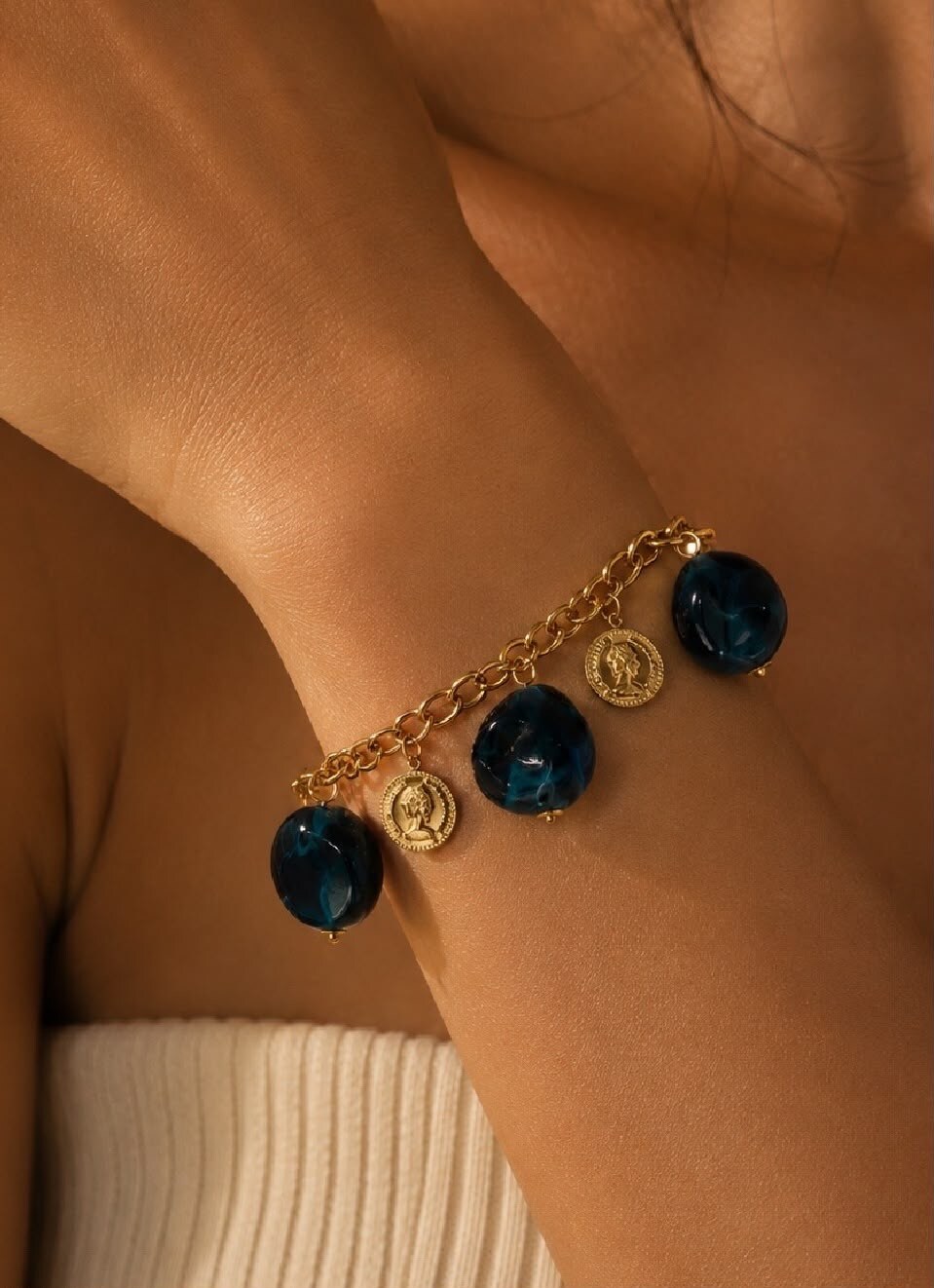 Großhändler Missra Paris - ARMBANDREIF AUS EDELSTAHL