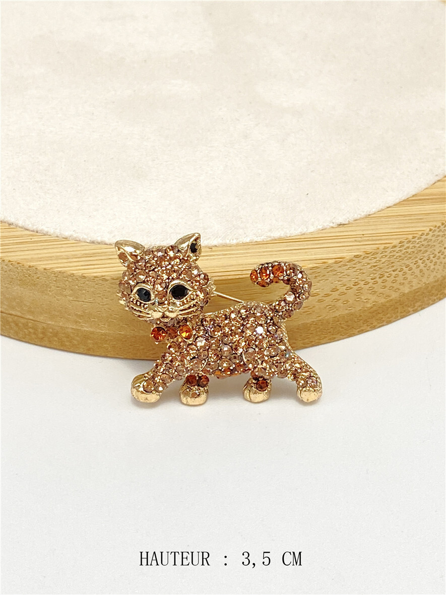Grossista Missra Paris - Spilla fantasia gatto