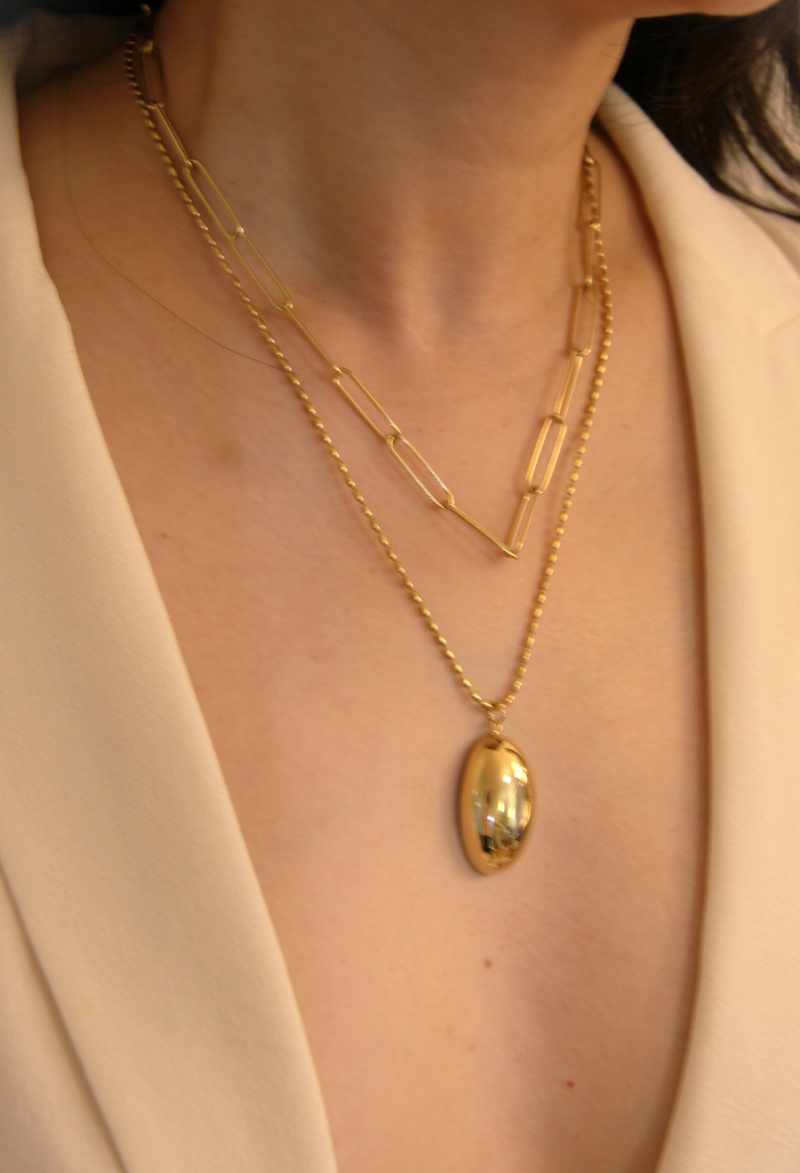 Mayorista Missra Paris - Collar de acero inoxidable