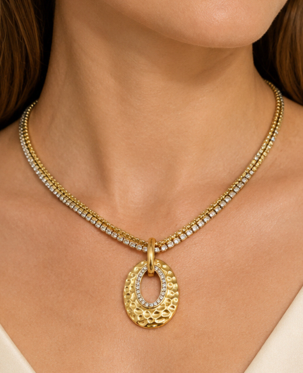 Mayorista Missra Paris - COLLAR DE ACERO