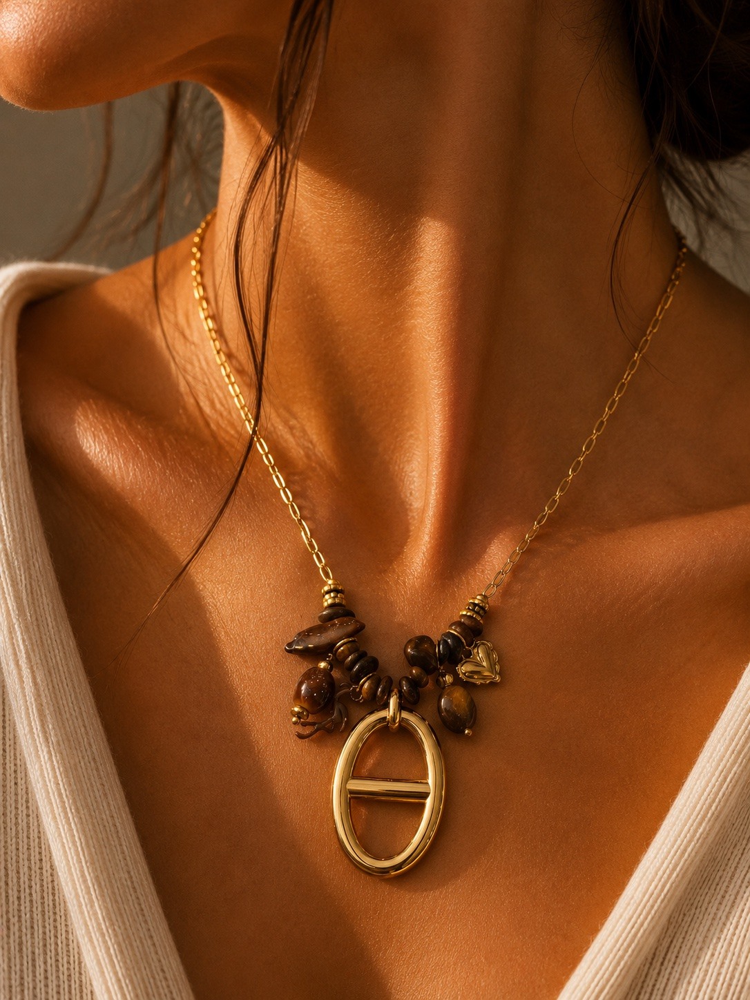 Mayorista Missra Paris - COLLAR DE ACERO INOXIDABLE