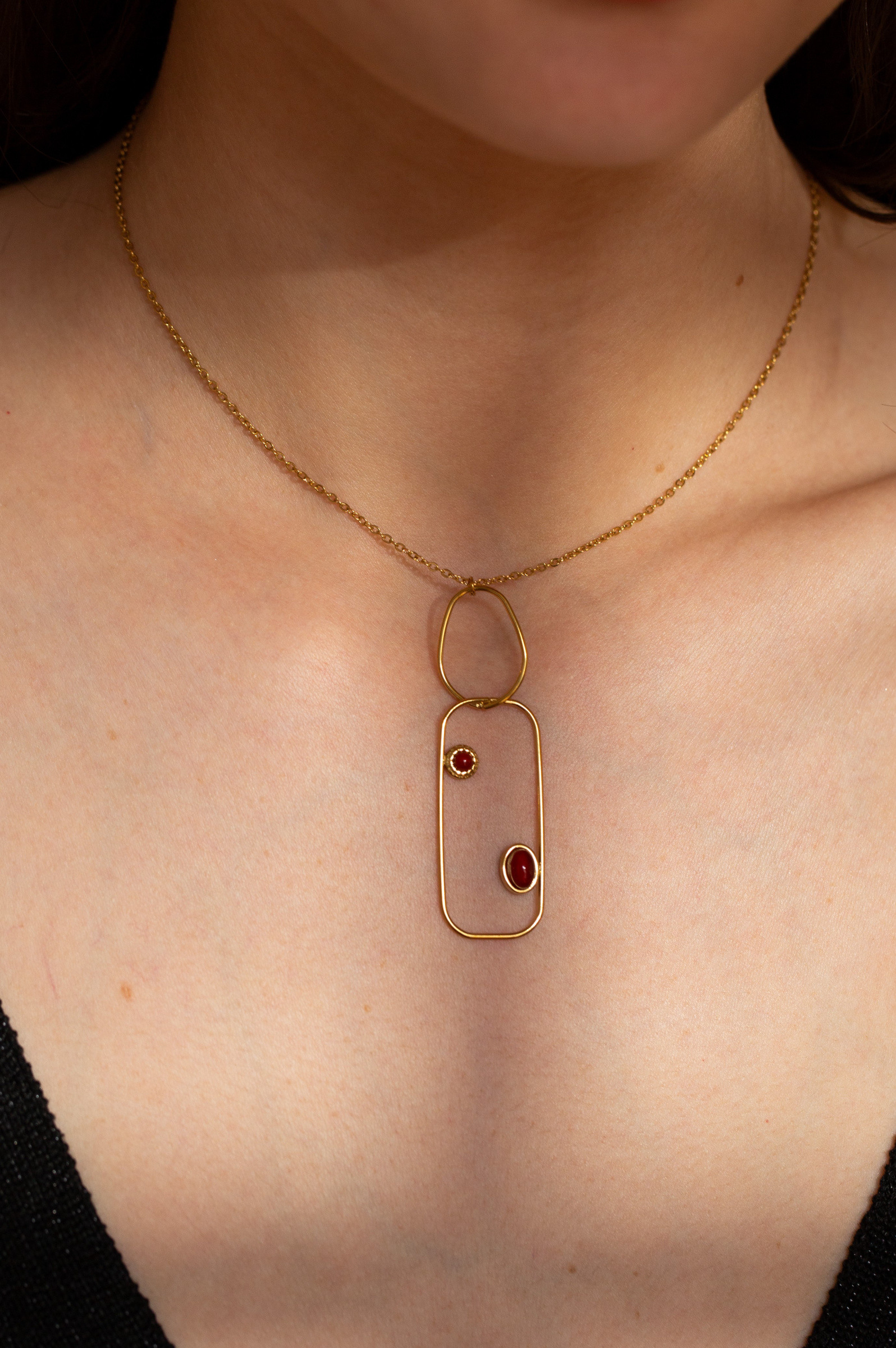 Mayorista Missra Paris - COLLAR DE ACERO INOXIDABLE