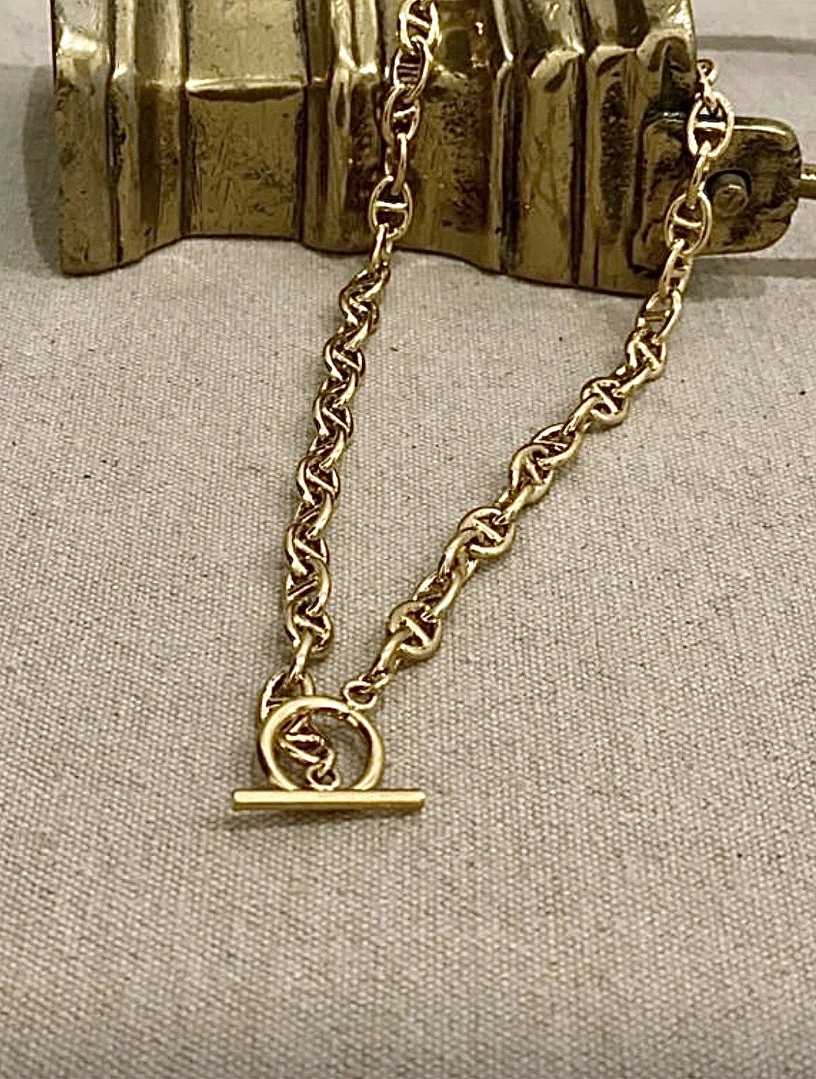 Mayorista Missra Paris - COLLAR DE ACERO INOXIDABLE