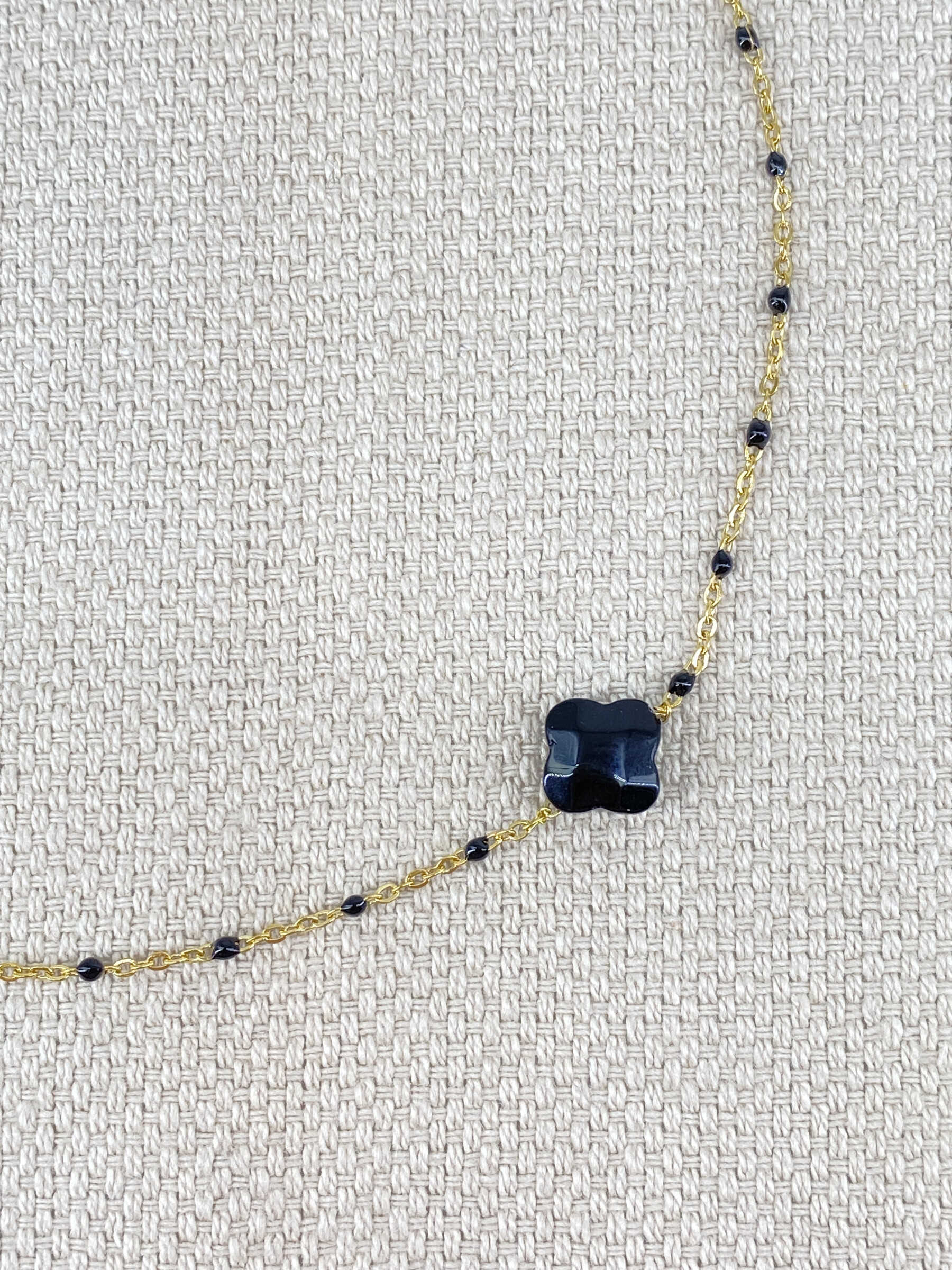 Grossista Missra Paris - Collana trifoglio in acciaio inossidabile