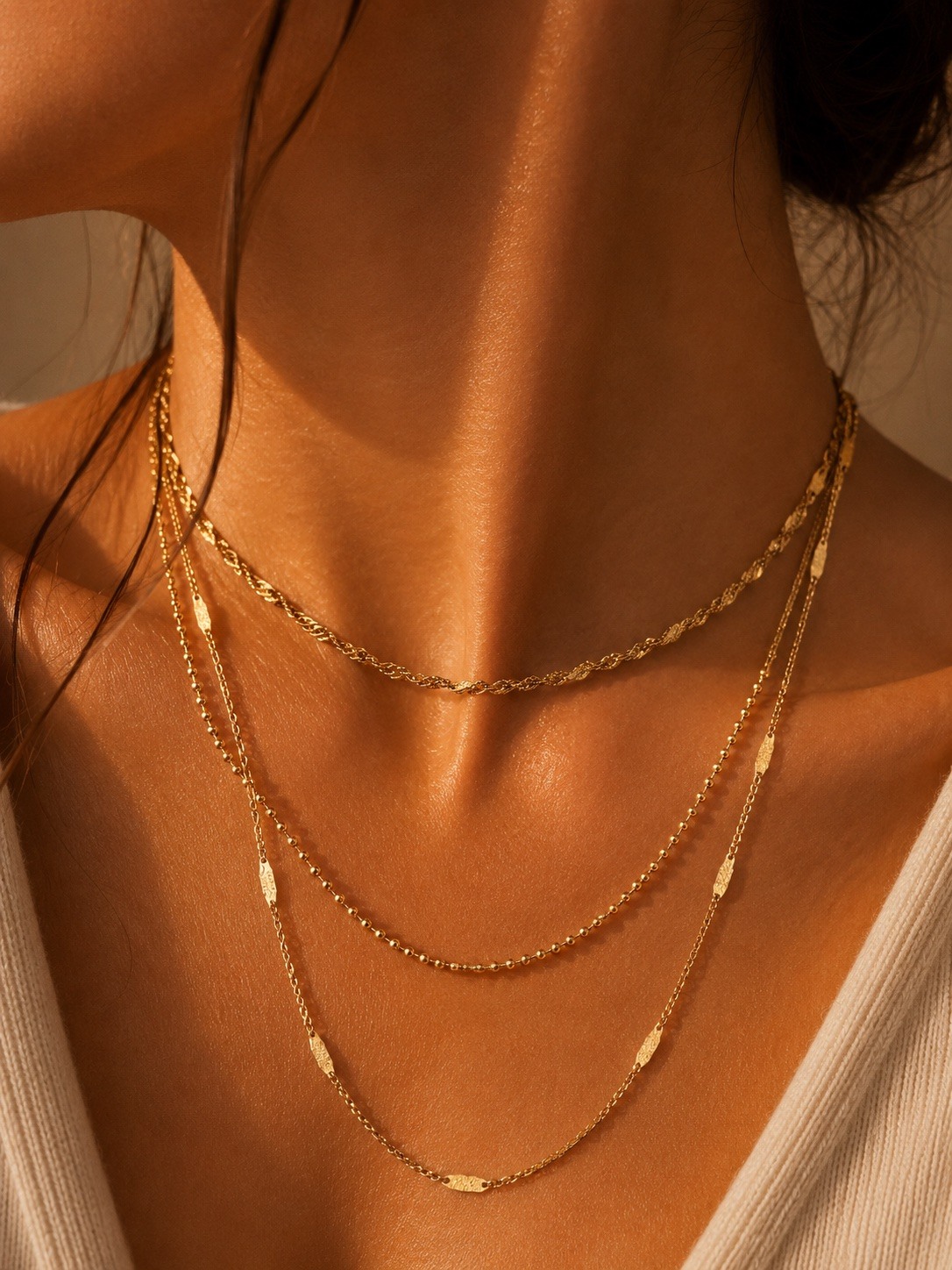 Mayorista Missra Paris - COLLAR DE ACERO INOXIDABLE