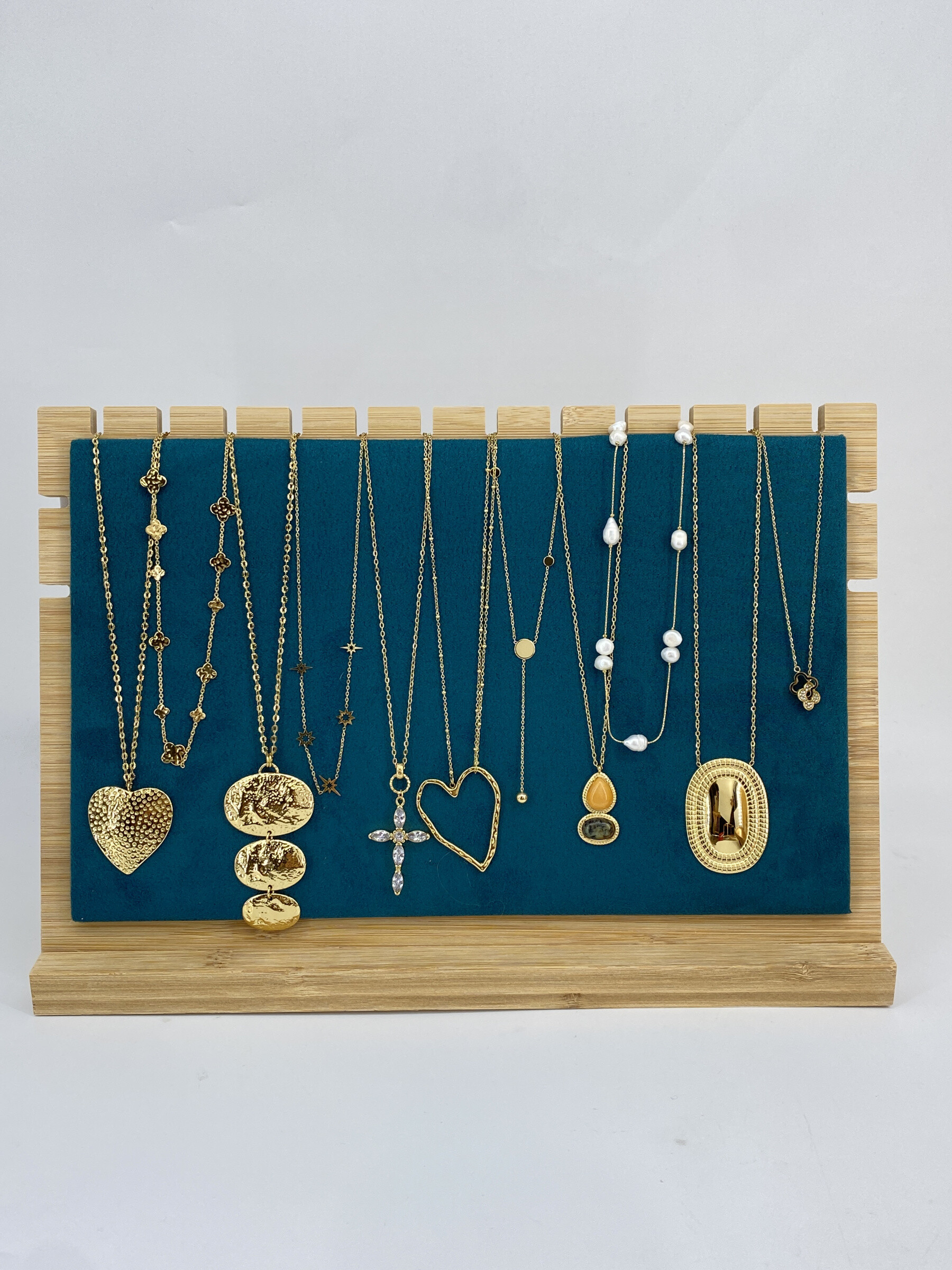 Grossista Missra Paris - Set di 11 collane in acciaio inossidabile