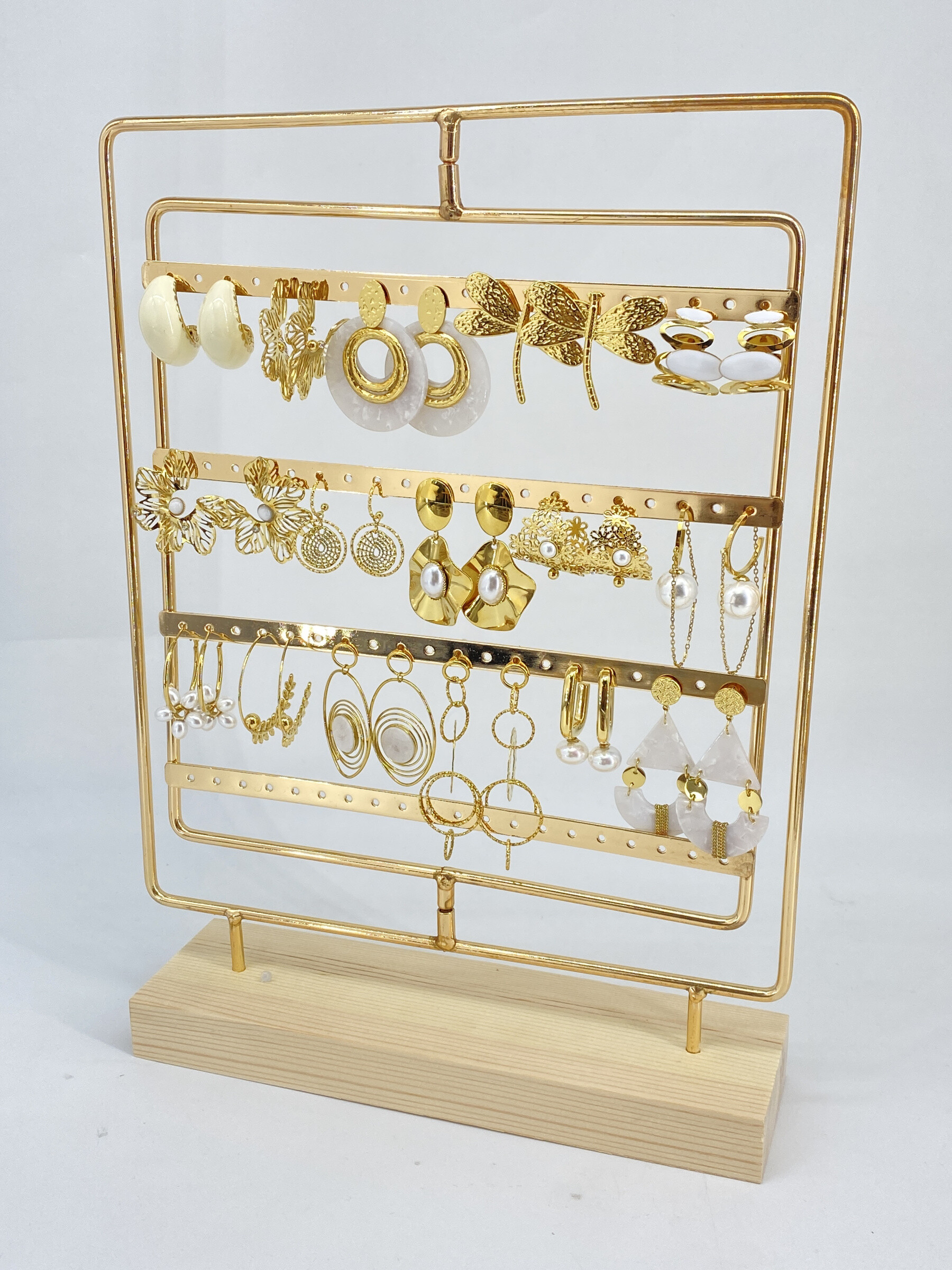 Grossiste Missra Paris - Lots de 16 boucles d'oreilles en acier inoxydable