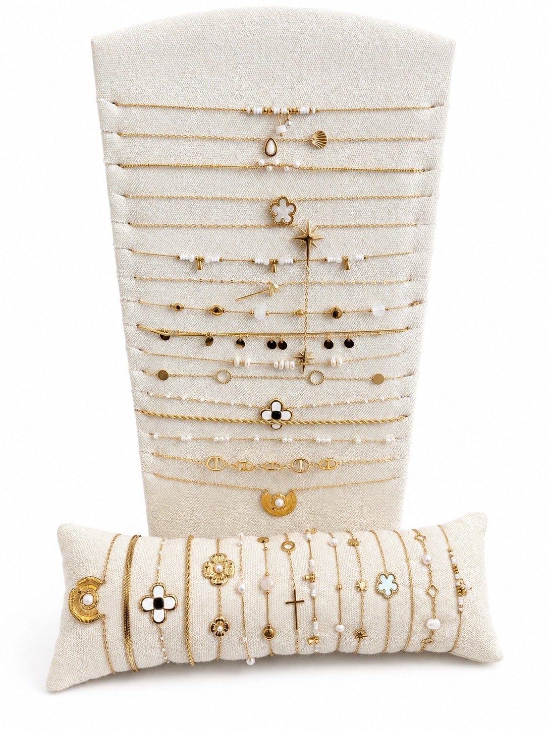 Grossiste Missra Paris - LOT DE BIJOUX EN ACIER INOXYDABLE