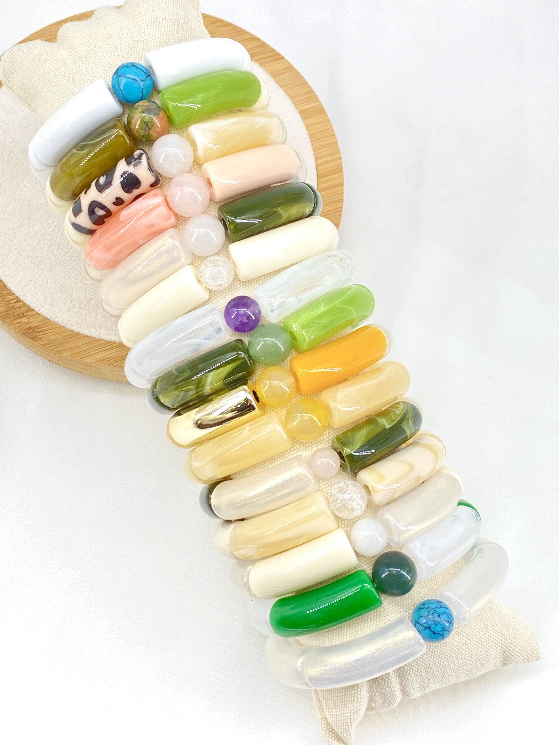 Grossista Missra Paris - Set di 15 braccialetti al ceppo