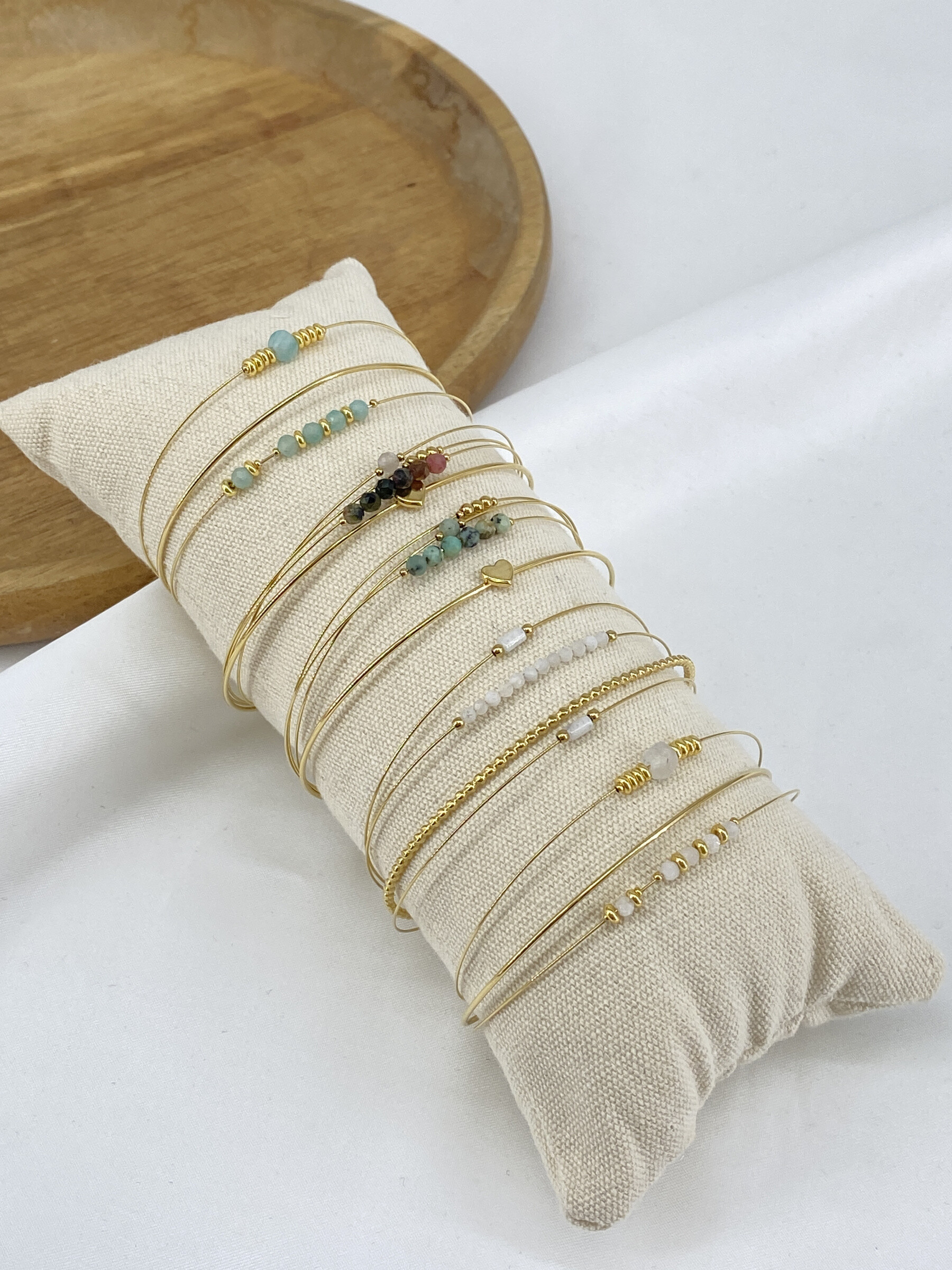 Grossiste Missra Paris - Lots de 5 bracelets en acier inoxydable
