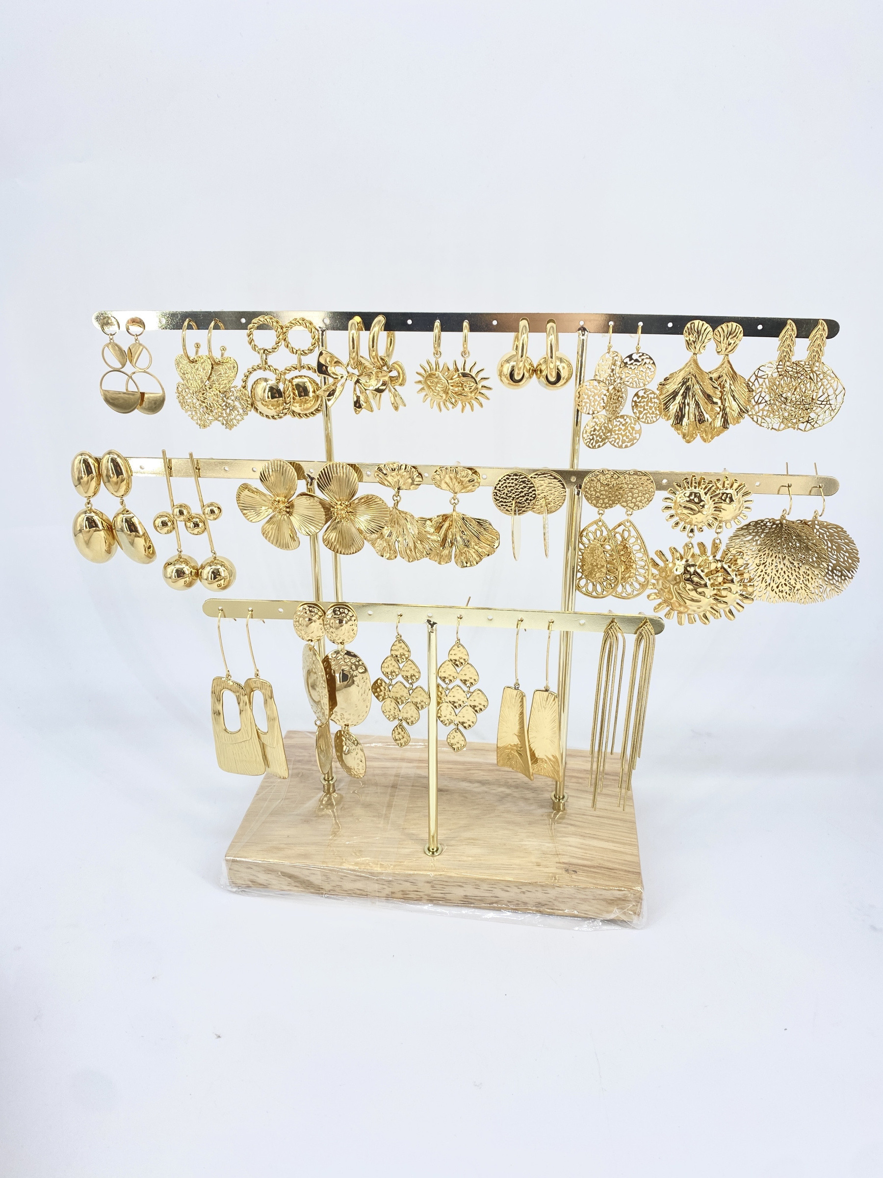 Grossiste Missra Paris - LOT 22 BOUCLES D'OREILLES EN ACIER INOXYDABLE