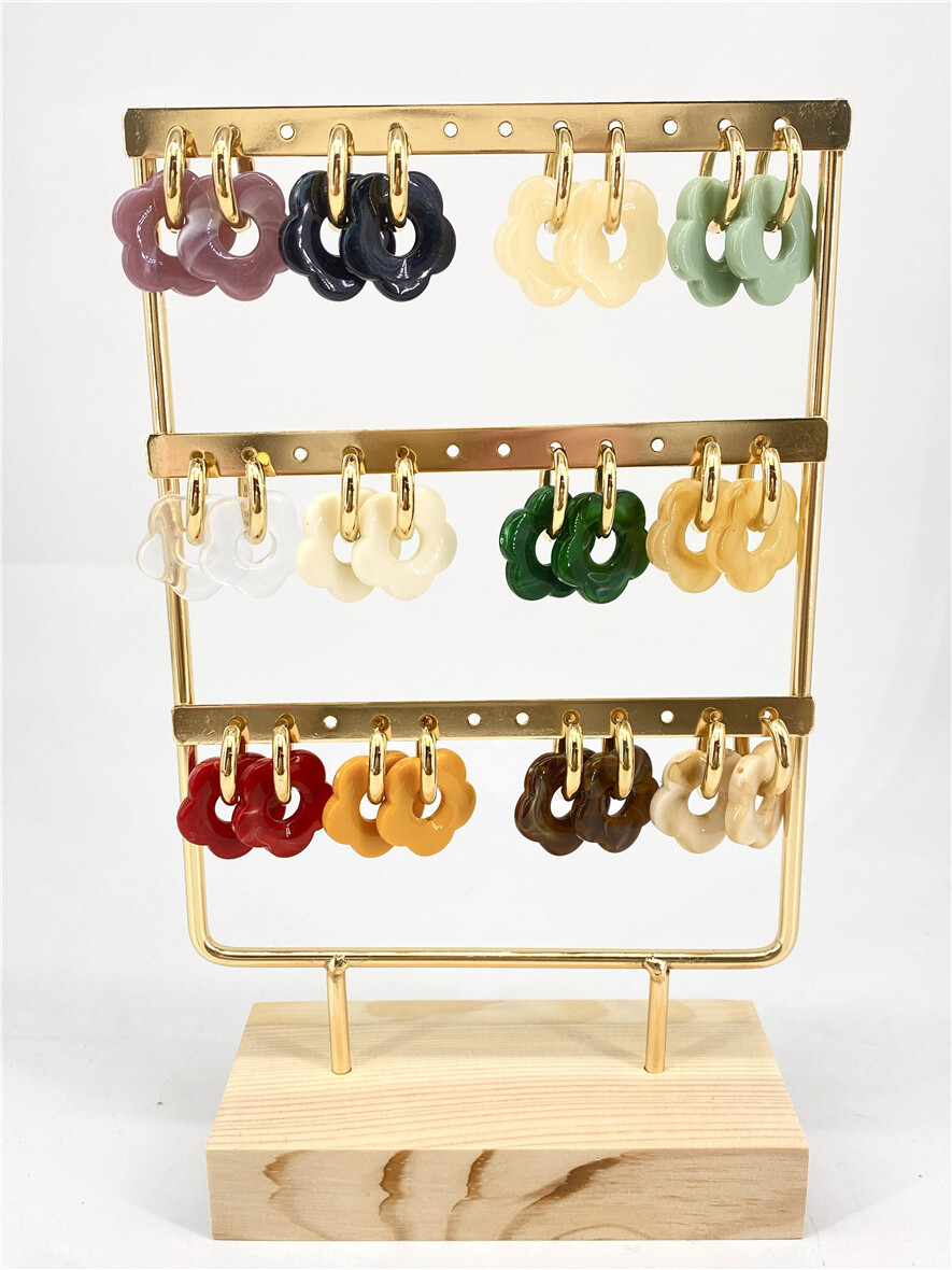 Wholesaler Missra Paris - Set of 12 stainless steel earrings
