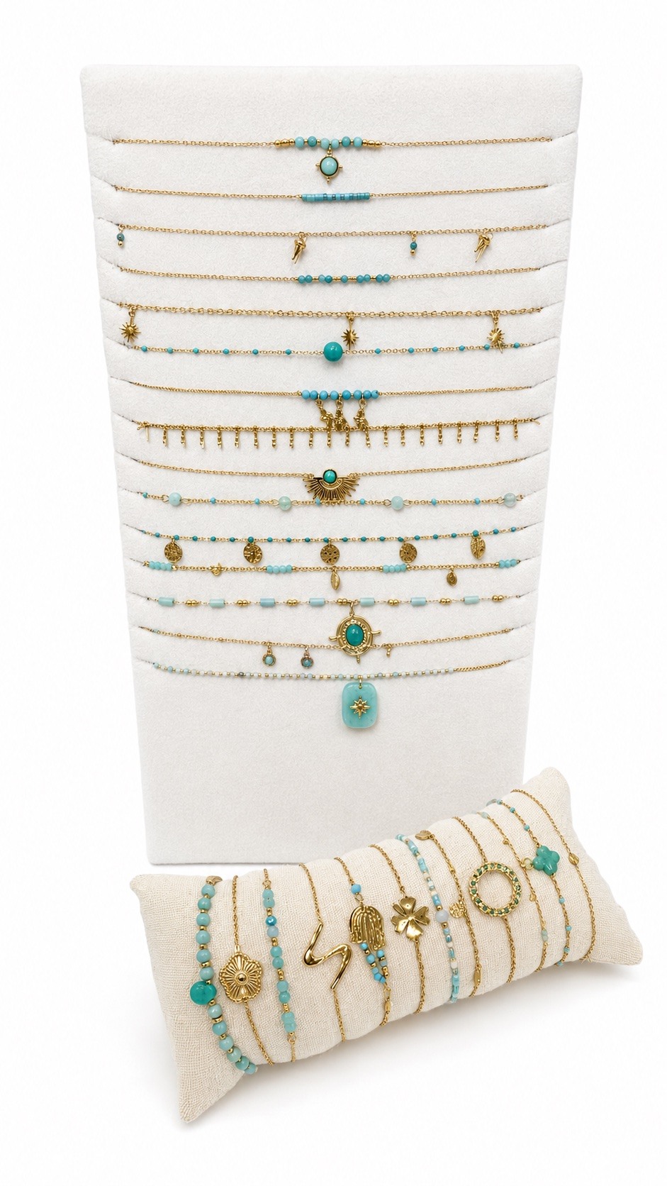 Grossiste Missra Paris - LOT DE BIJOUX EN ACIER INOXYDABLE