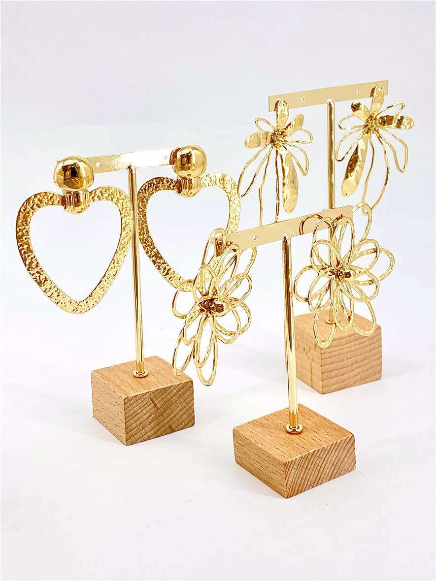Mayorista Missra Paris - Conjunto de 3 pendientes de acero inoxidable
