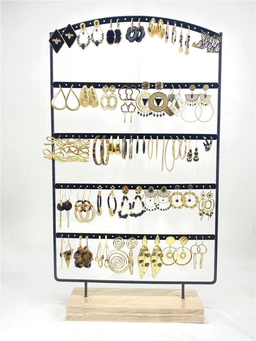 Grossiste Missra Paris - Lots de 39 boucles d'oreilles en acier inoxydable