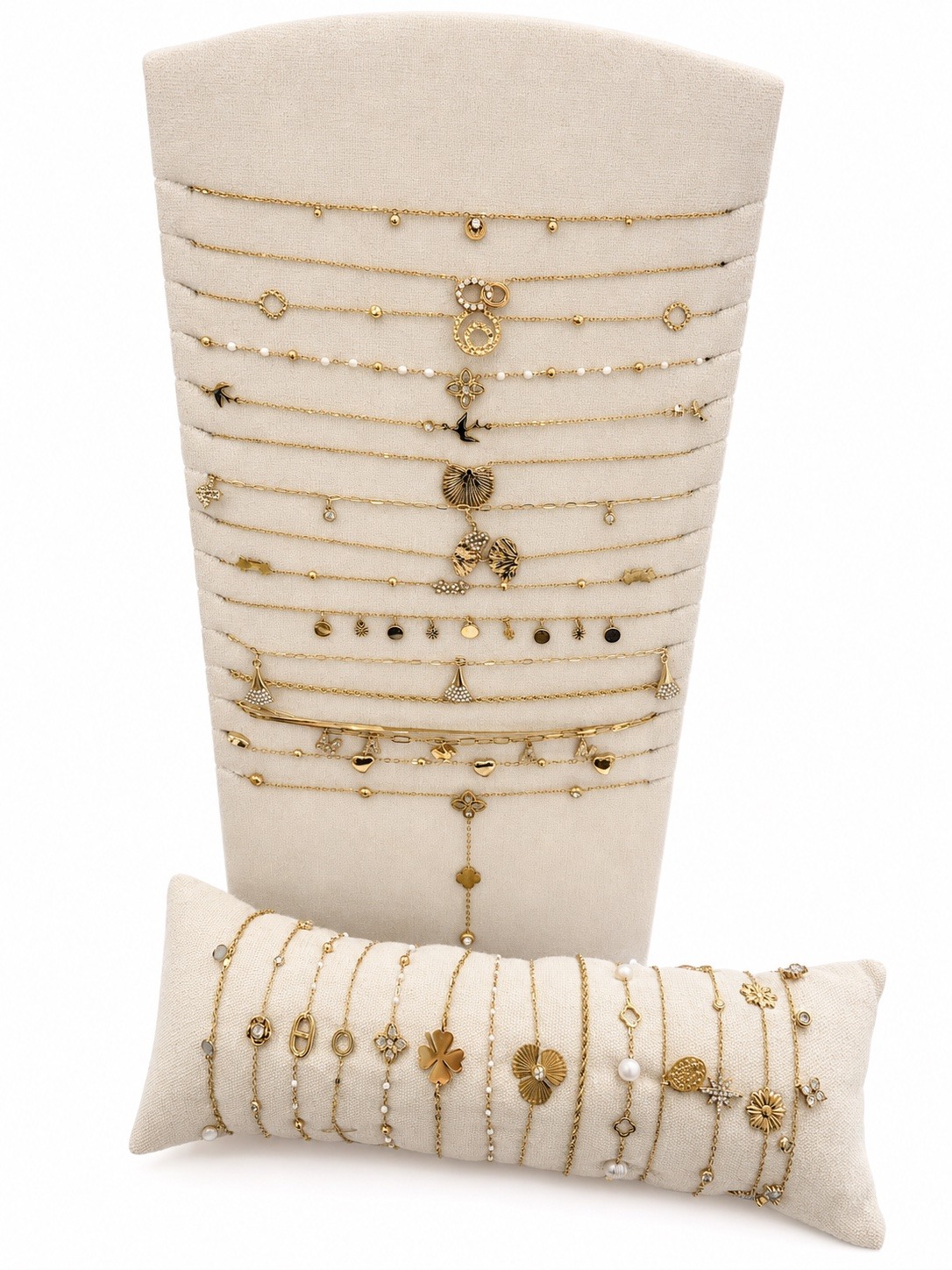 Grossiste Missra Paris - LOT DE BIJOUX EN ACIER INOXYDABLE