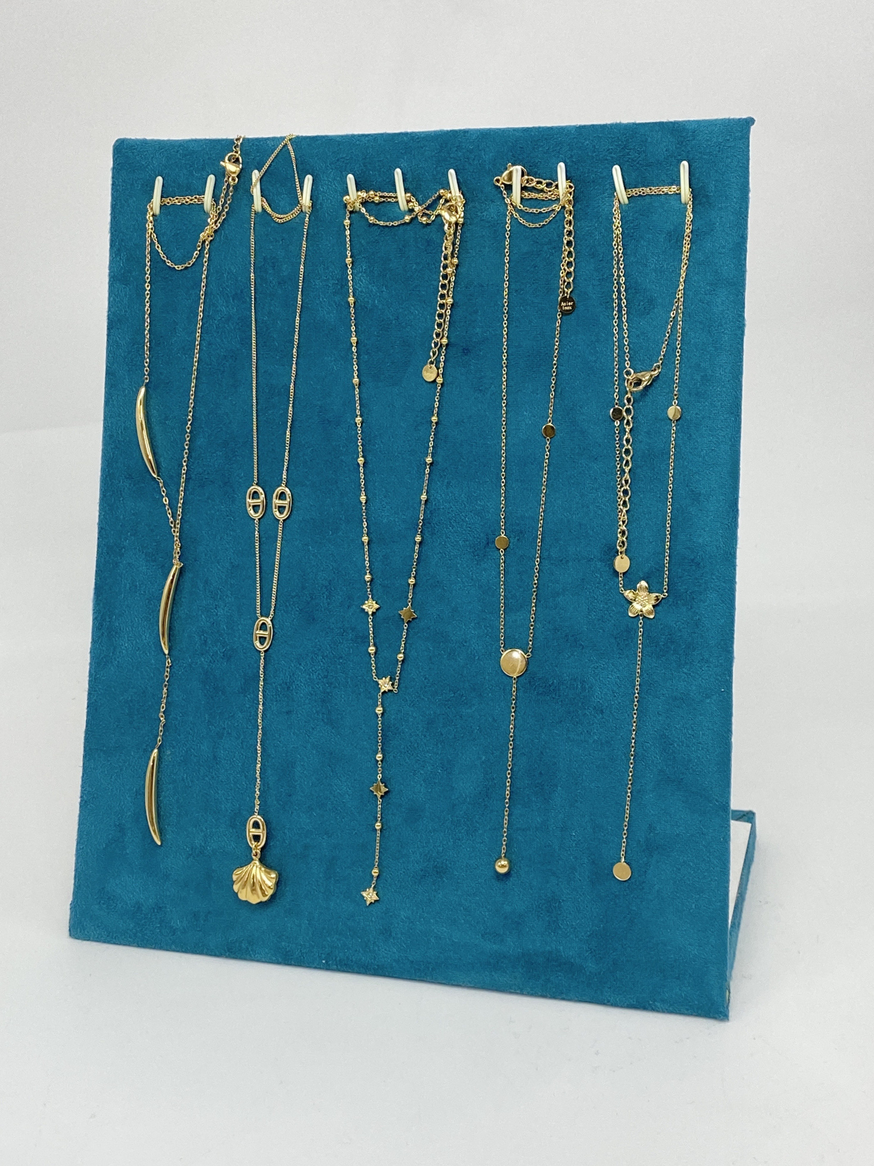 Grossiste Missra Paris - Lots de 5 colliers en acier inoxydable