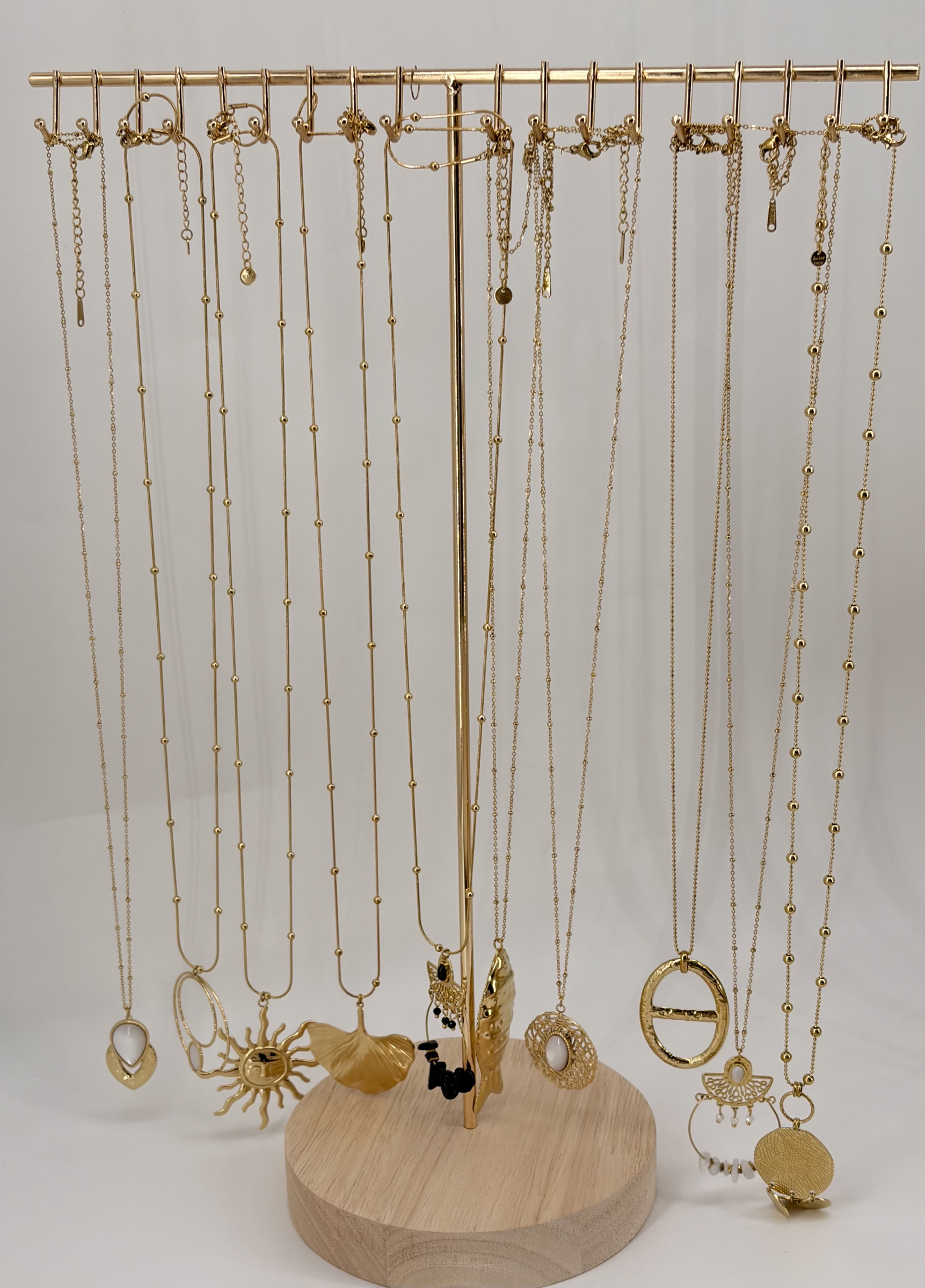 Grossiste Missra Paris - LOT DE COLLIER EN ACIER INOXYDABLE