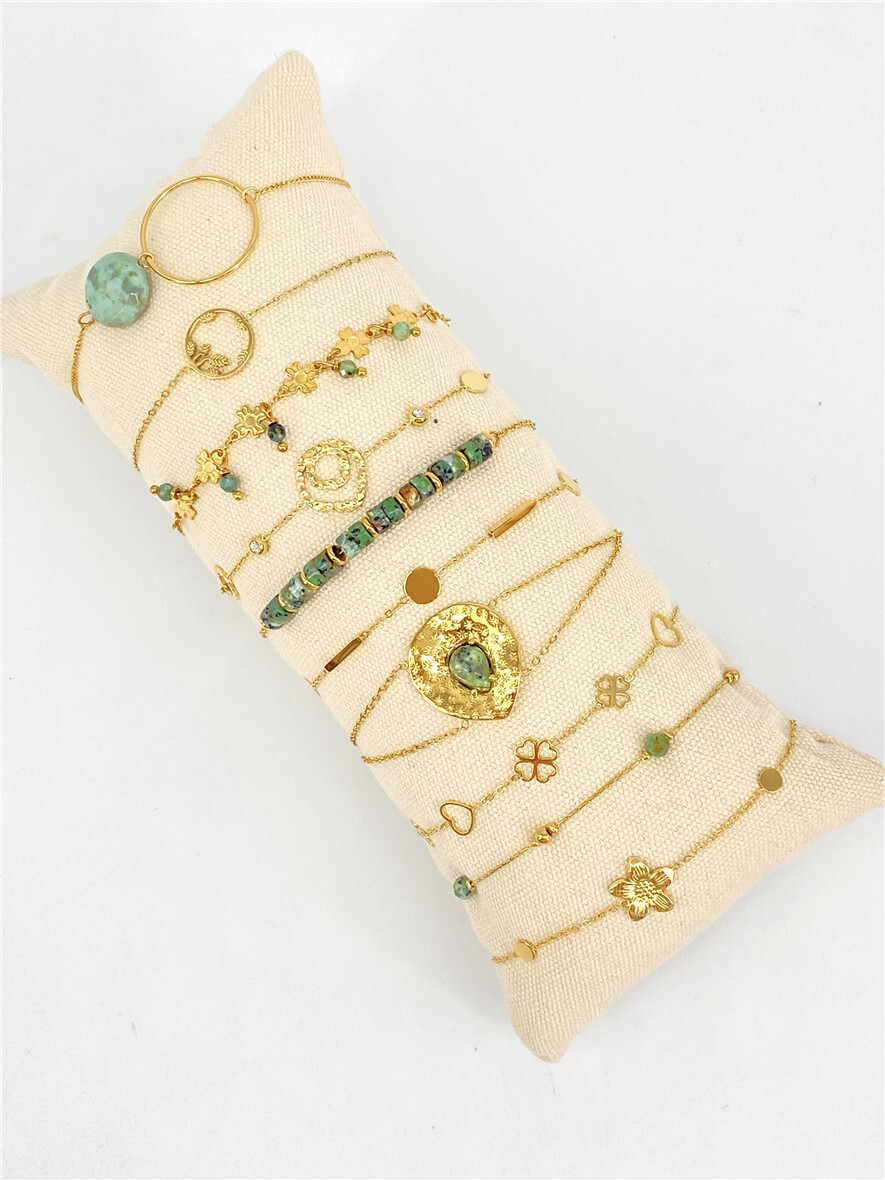 Grossiste Missra Paris - Lot de 10 bracelets en acier inoxydable