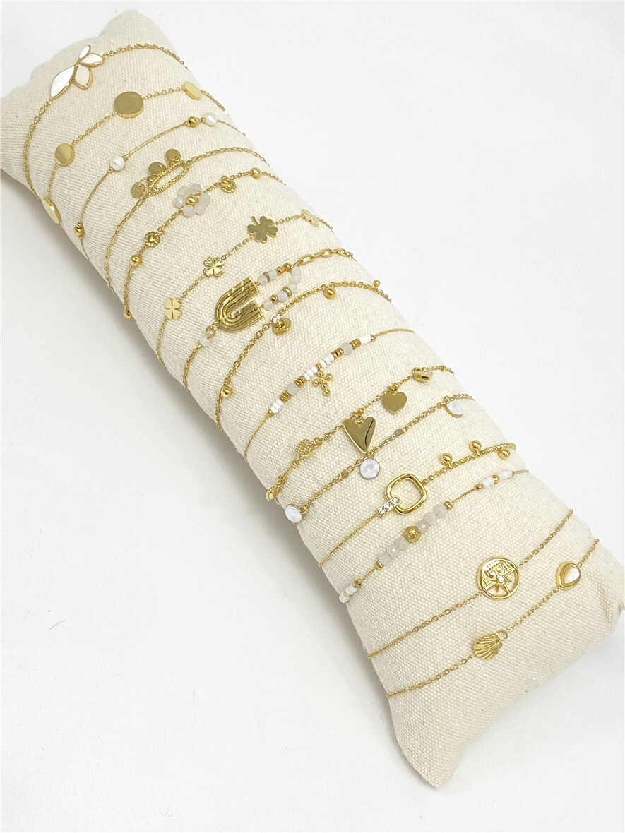 Grossiste Missra Paris - Lots de 15 bracelets en acier inoxydable