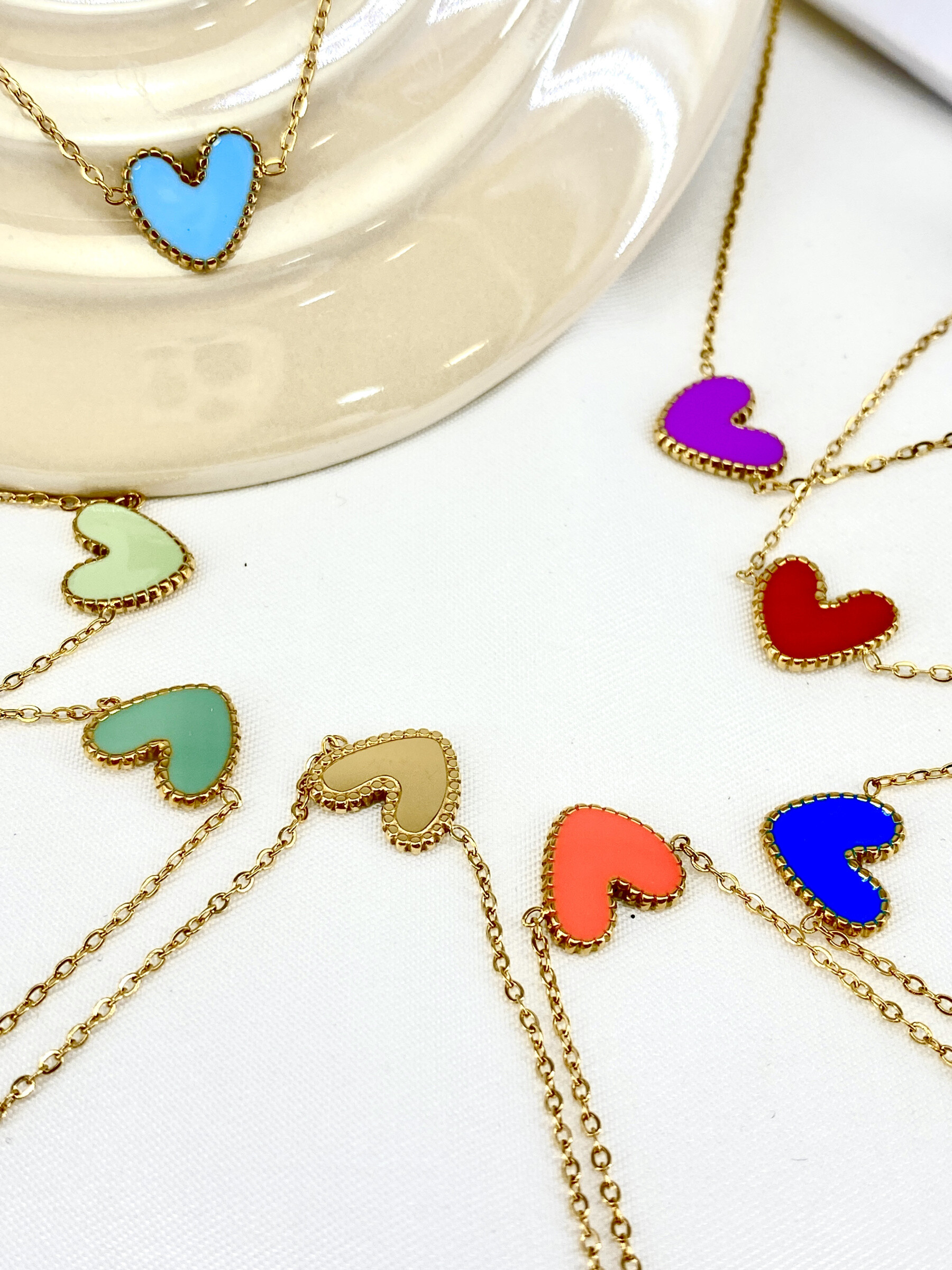 Großhändler Missra Paris - Set von 8 Edelstahlarmbändern