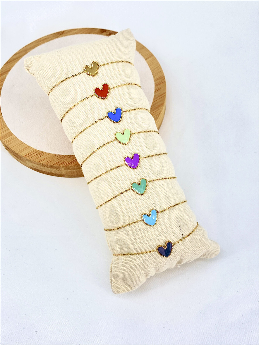 Grossista Missra Paris - Set di 8 braccialetti in acciaio inossidabile