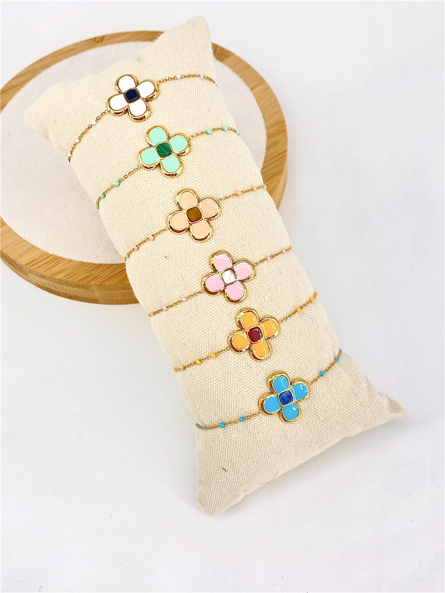 Grossista Missra Paris - Set di 6 braccialetti in acciaio inossidabile