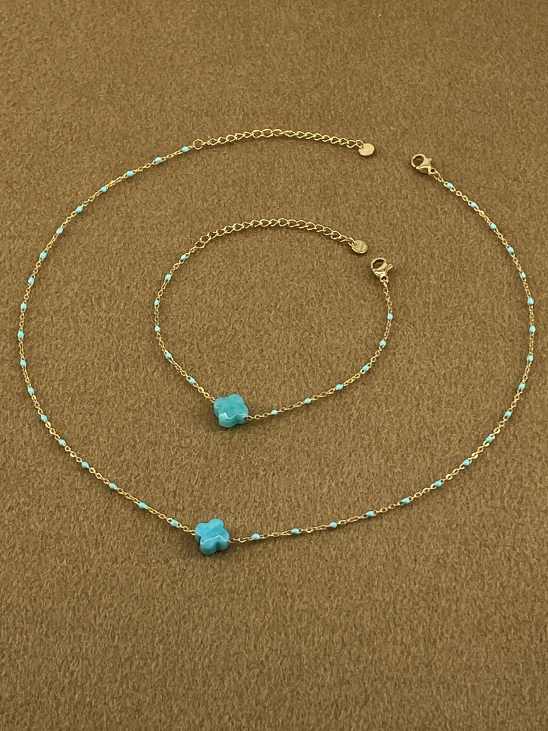 Grossista Missra Paris - Set di gioielli in acciaio