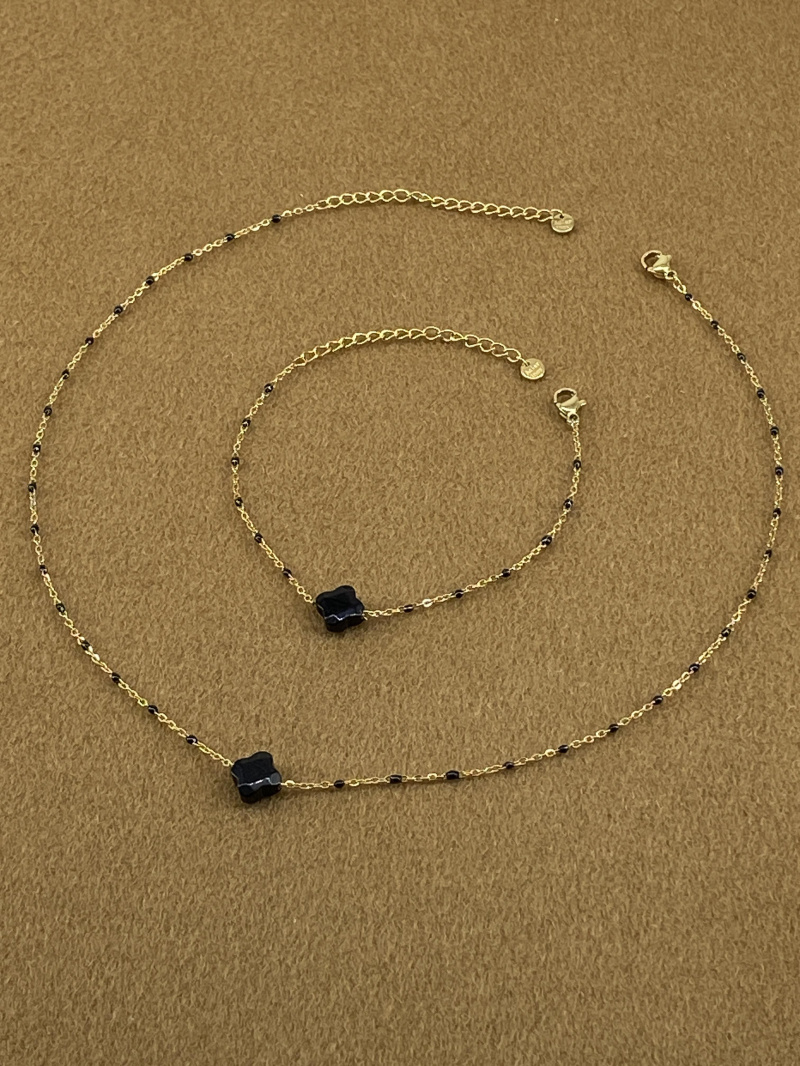 Grossista Missra Paris - Set di gioielli in acciaio